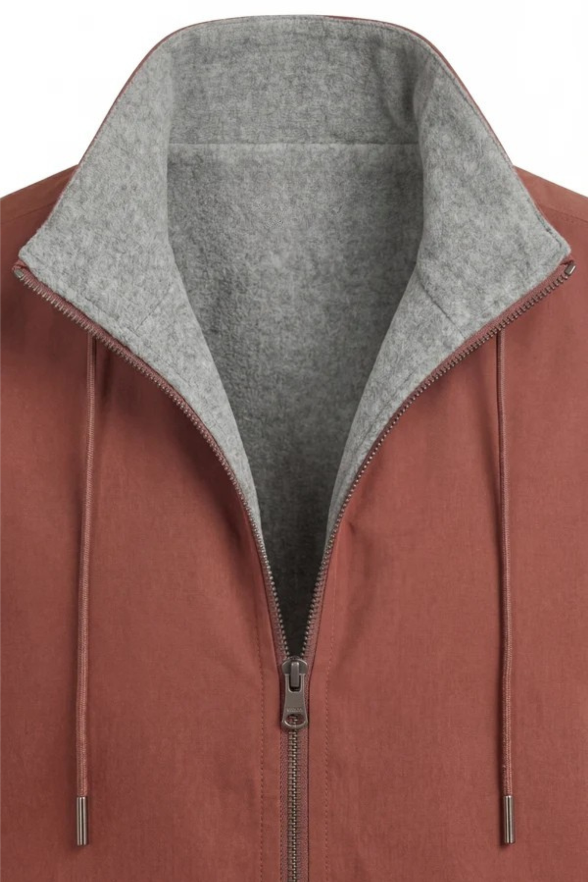 Merano Reversible Vest Terracotta