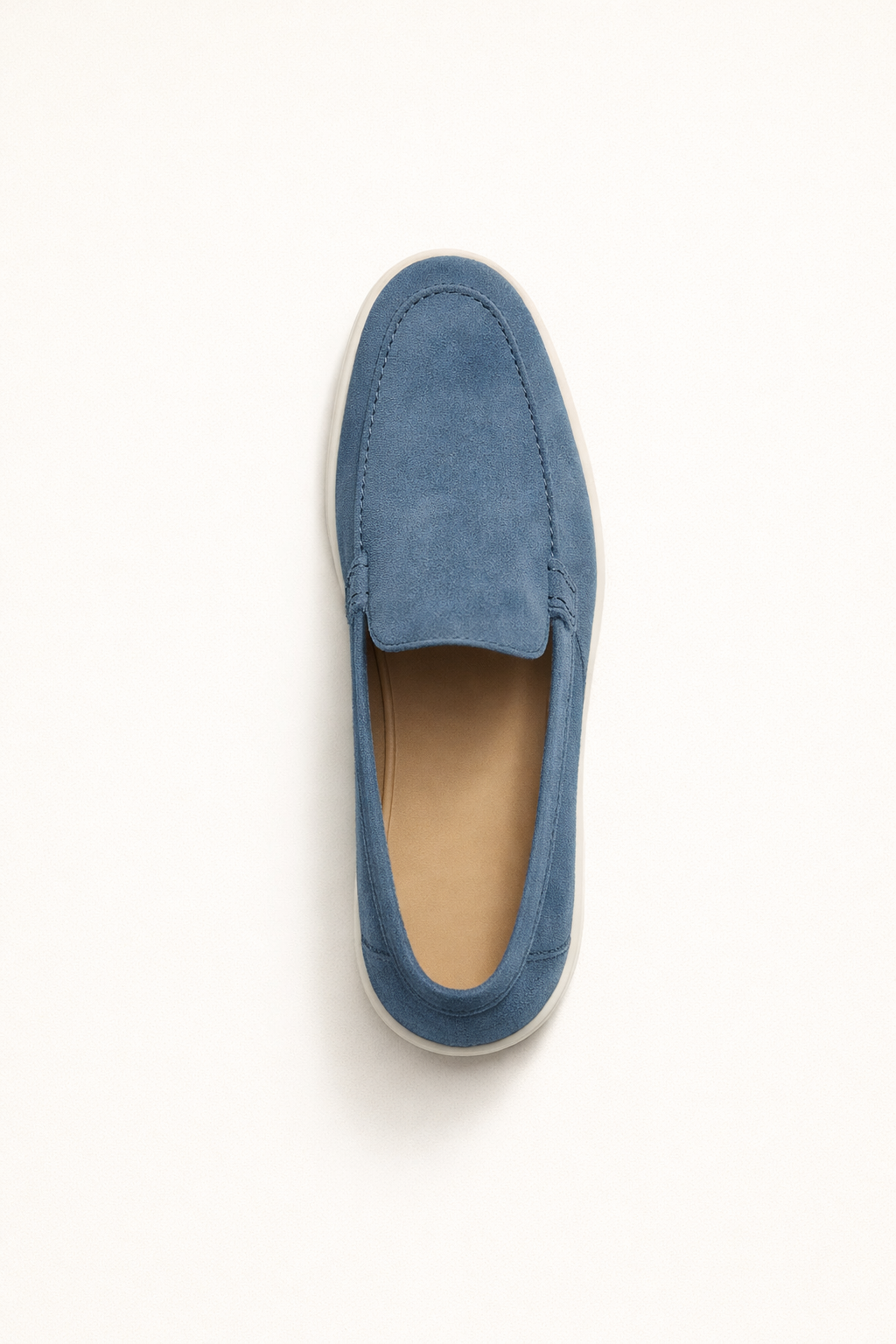 Milano Classic Loafer Suede Denim Blue