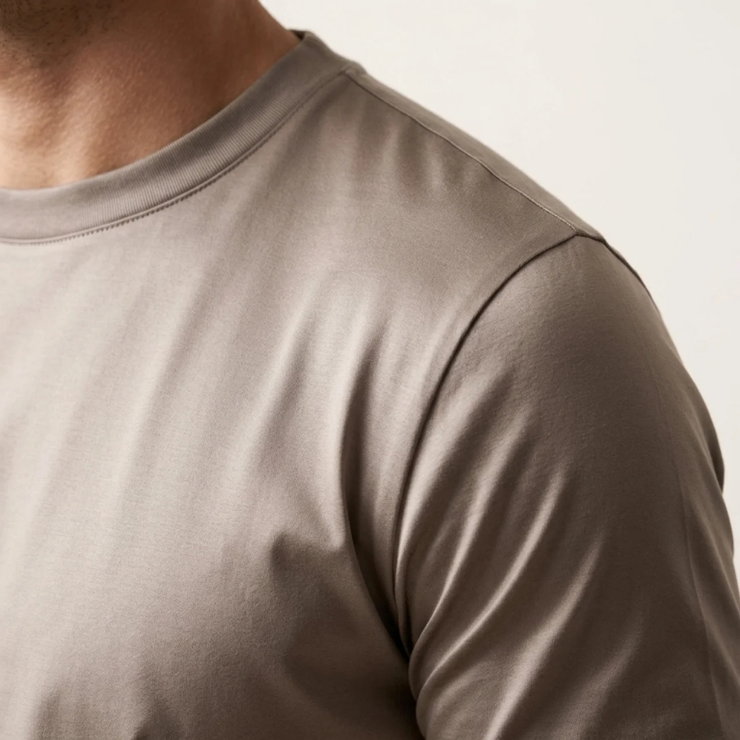 Verona Soft Lustre Tee Falcon