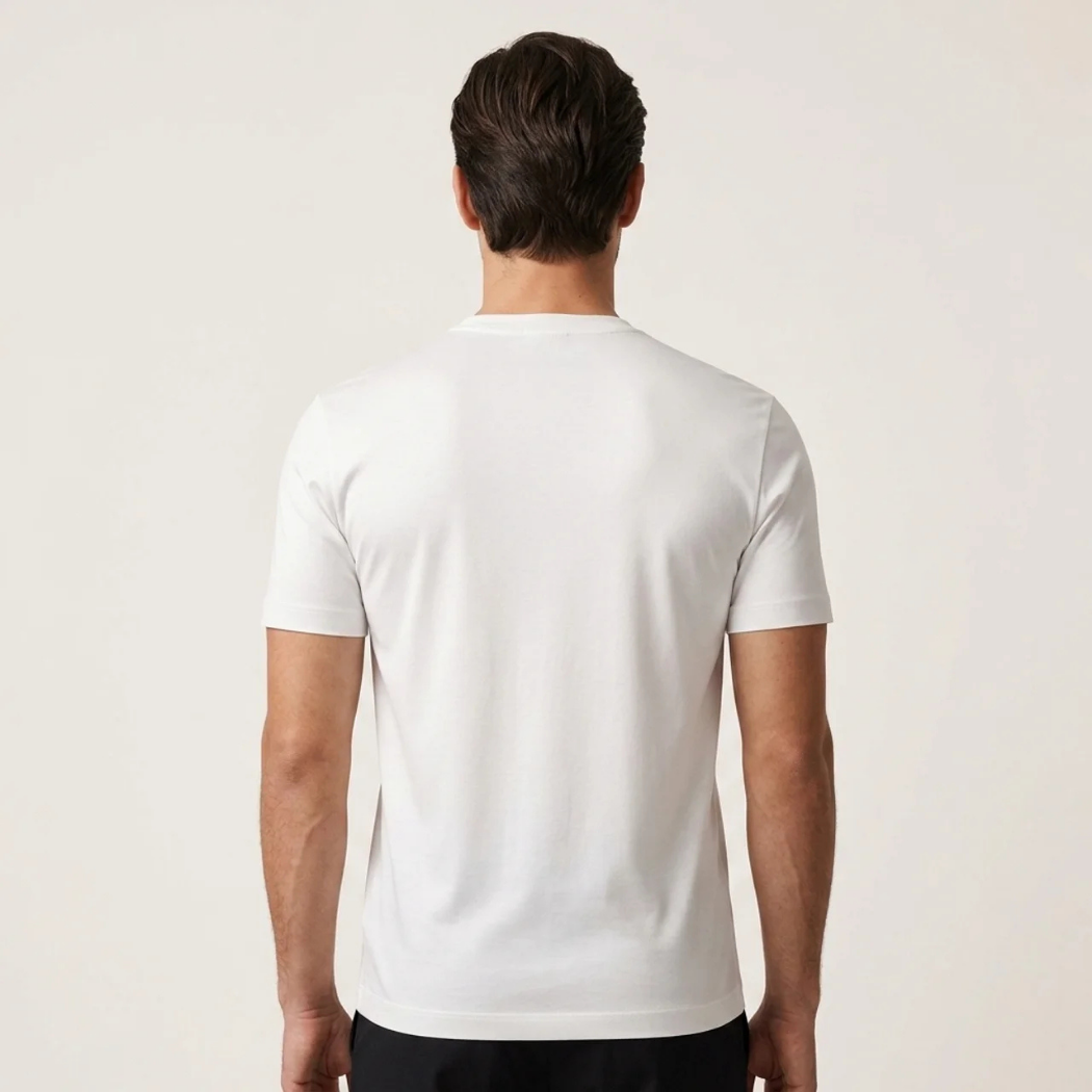 Verona Soft Lustre Tee White