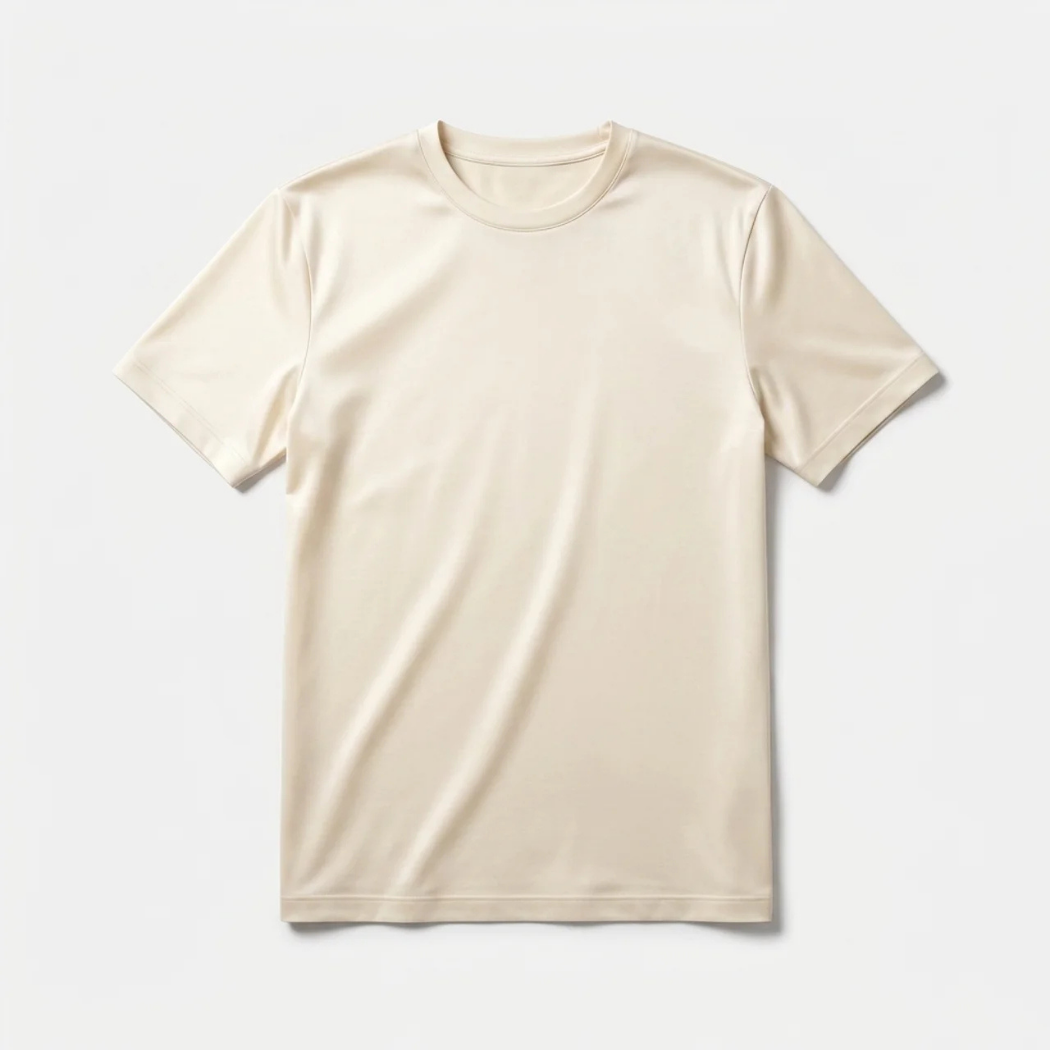 Verona Soft Lustre Tee Ivory