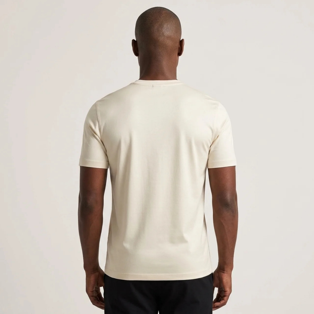 Verona Soft Lustre Tee Ivory