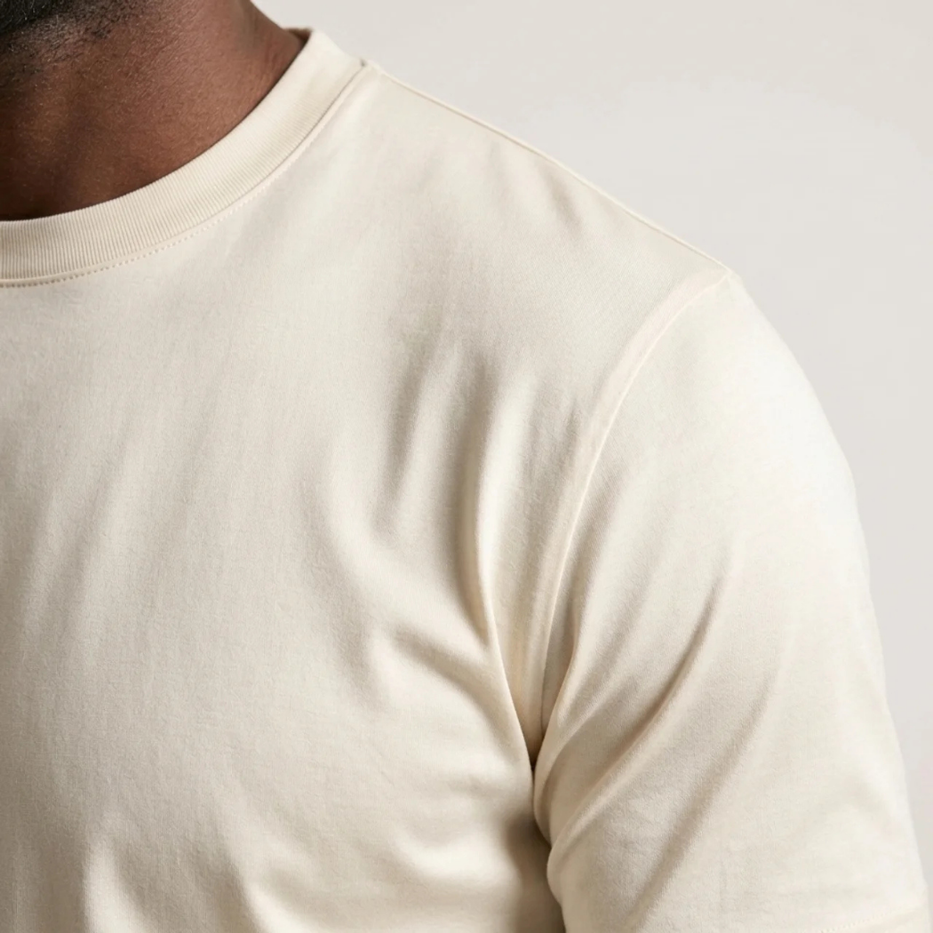 Verona Soft Lustre Tee Ivory