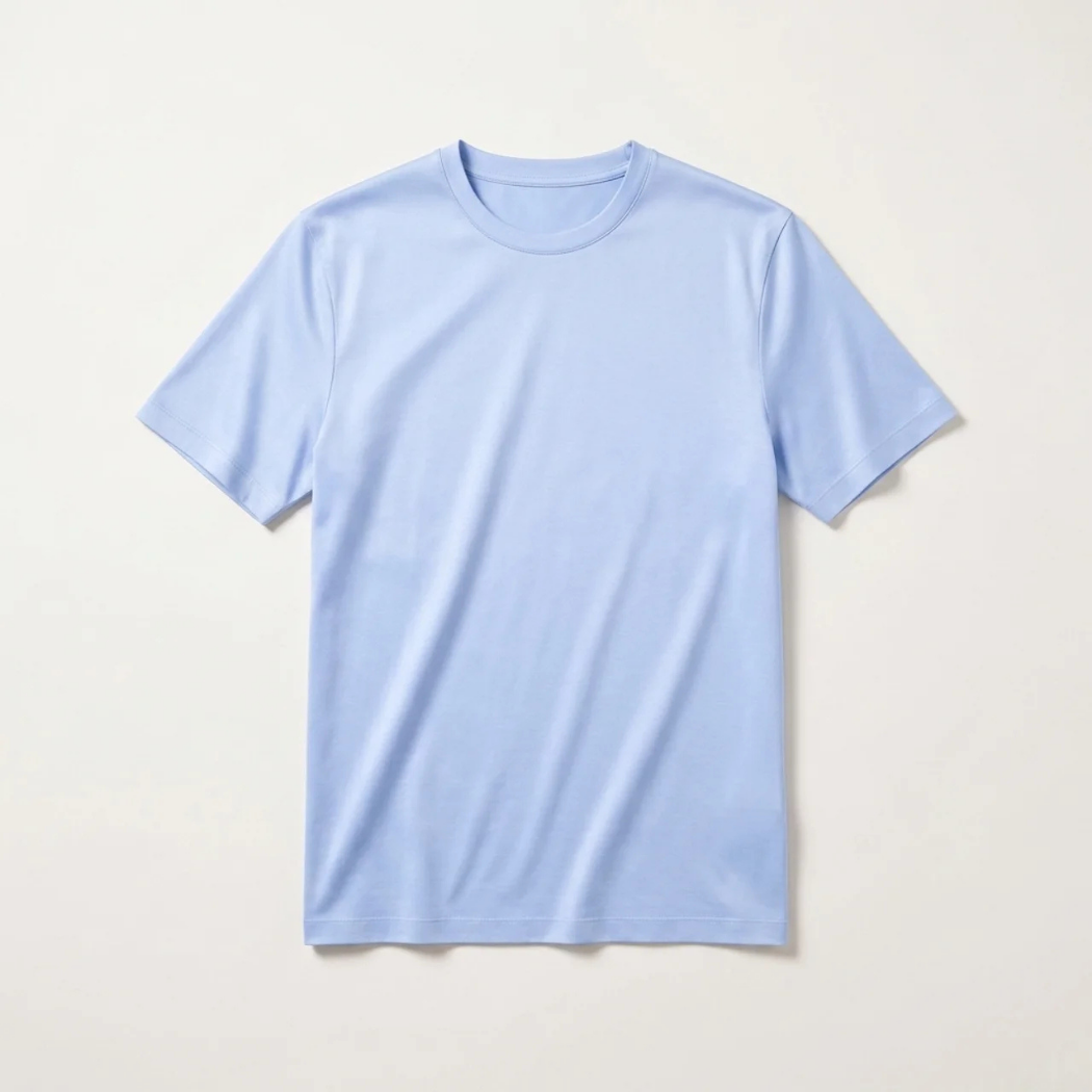Verona Soft Lustre Tee Baby Blue