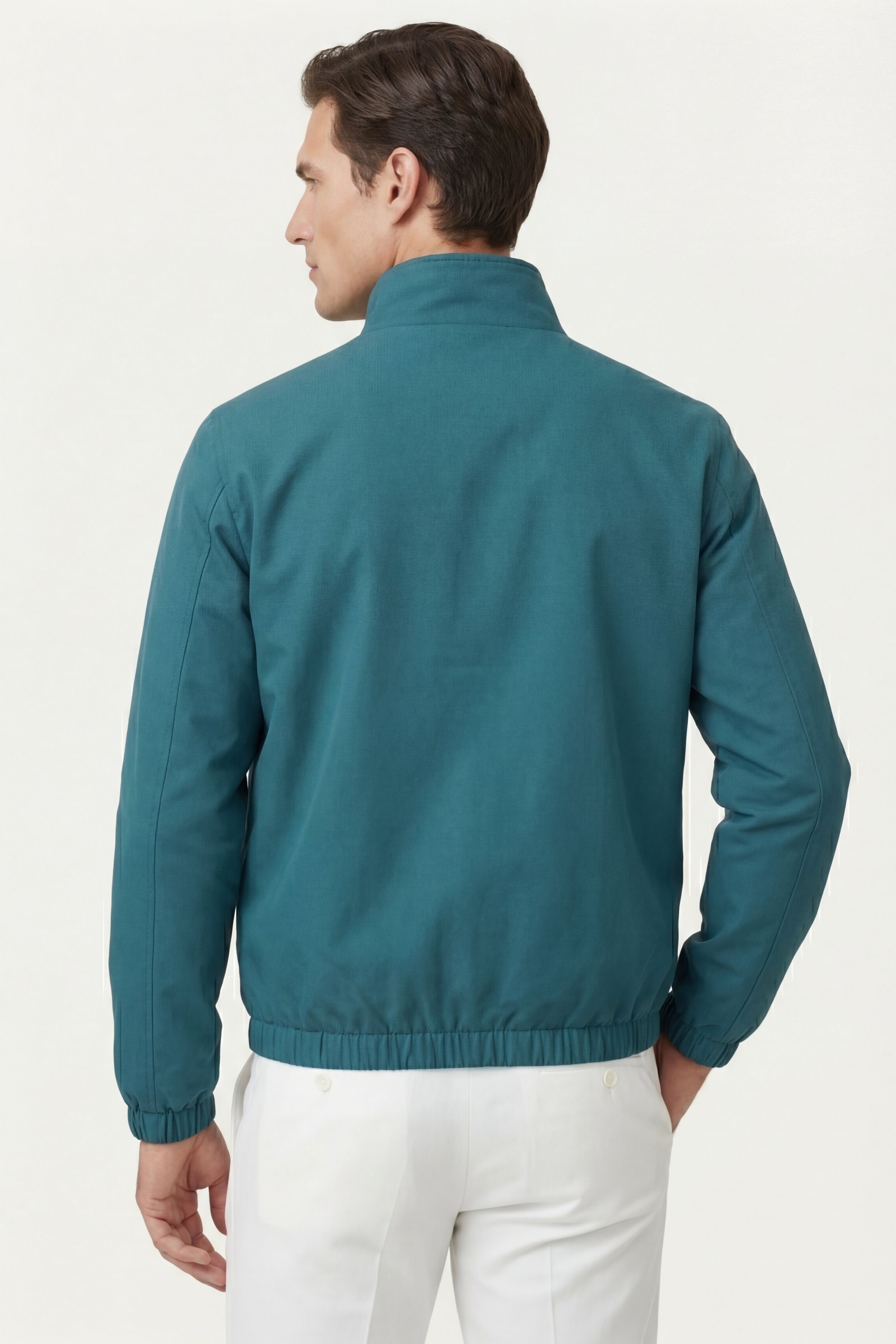 Portovenere Reversible Jacket Teal