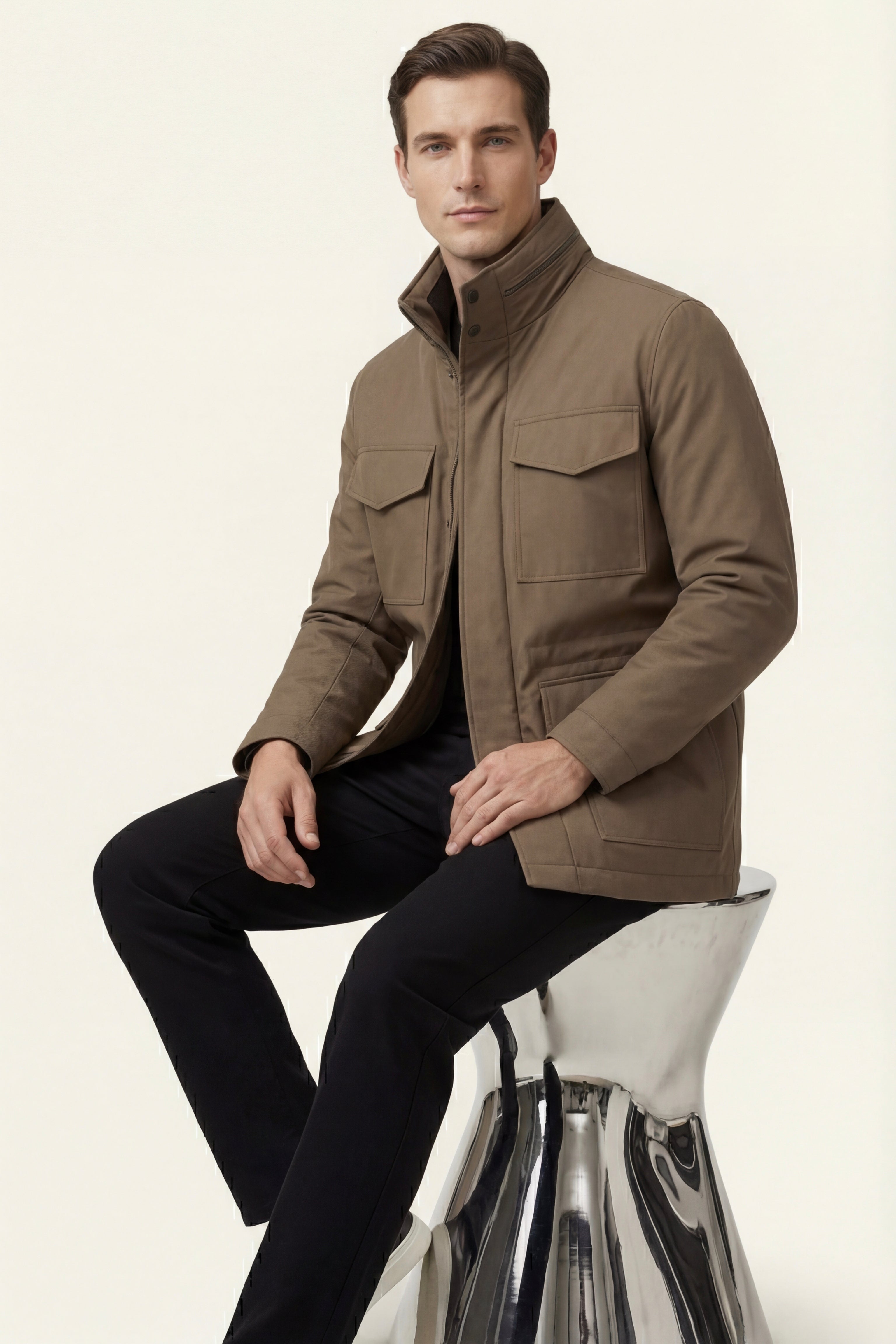 Cortina Expedition Coat Khaki