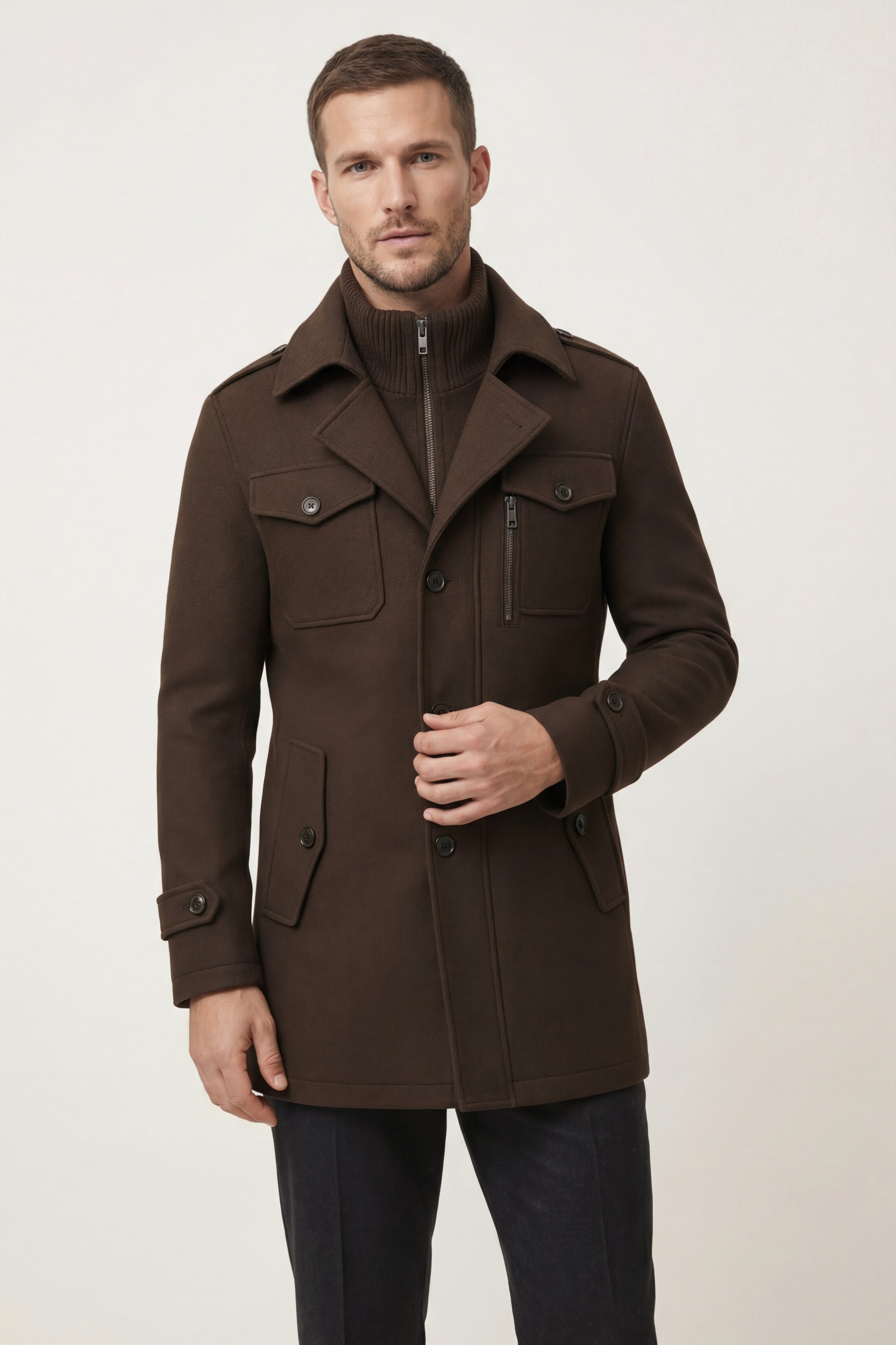 Belluno Field Coat Espresso
