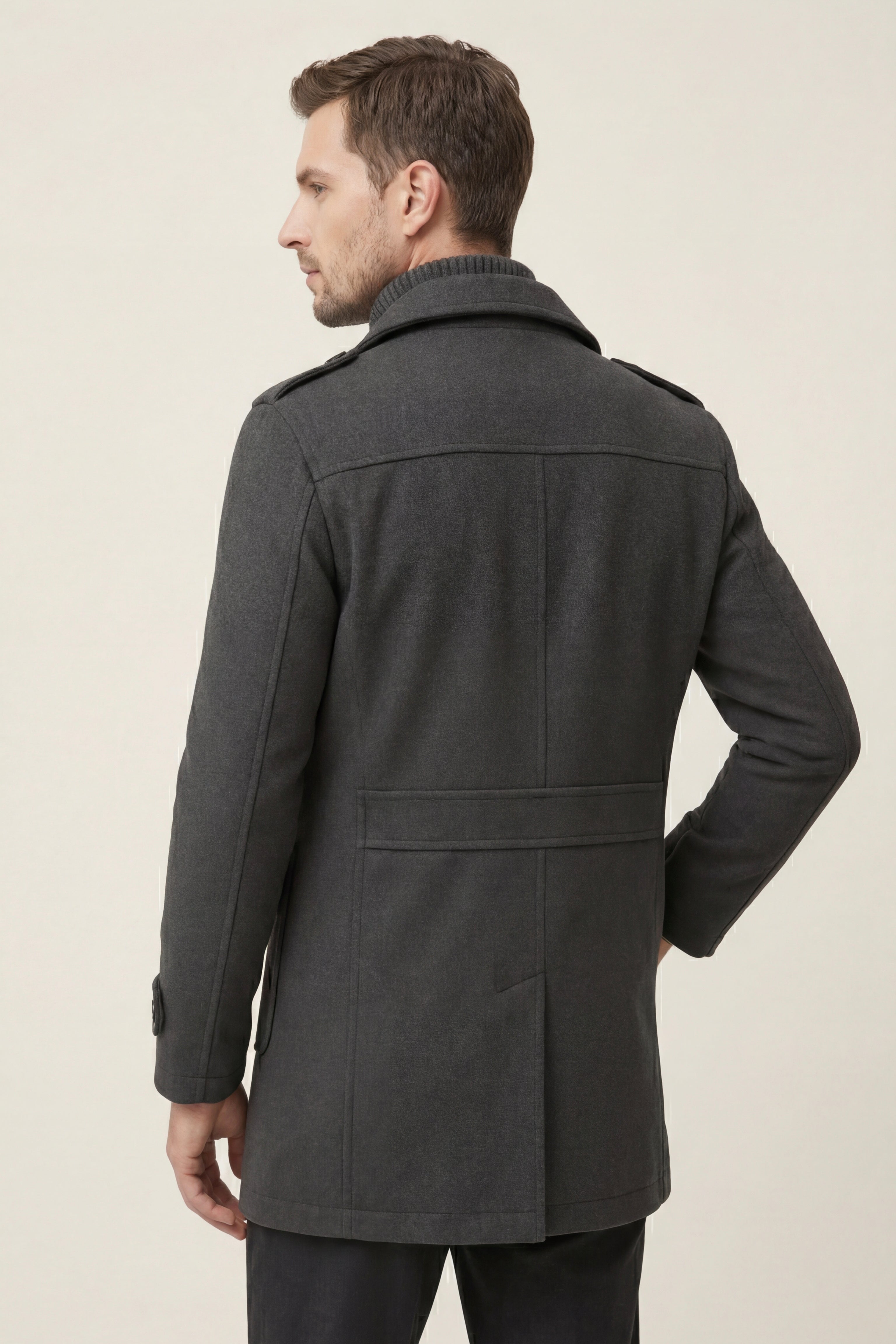 Belluno Field Coat Grey