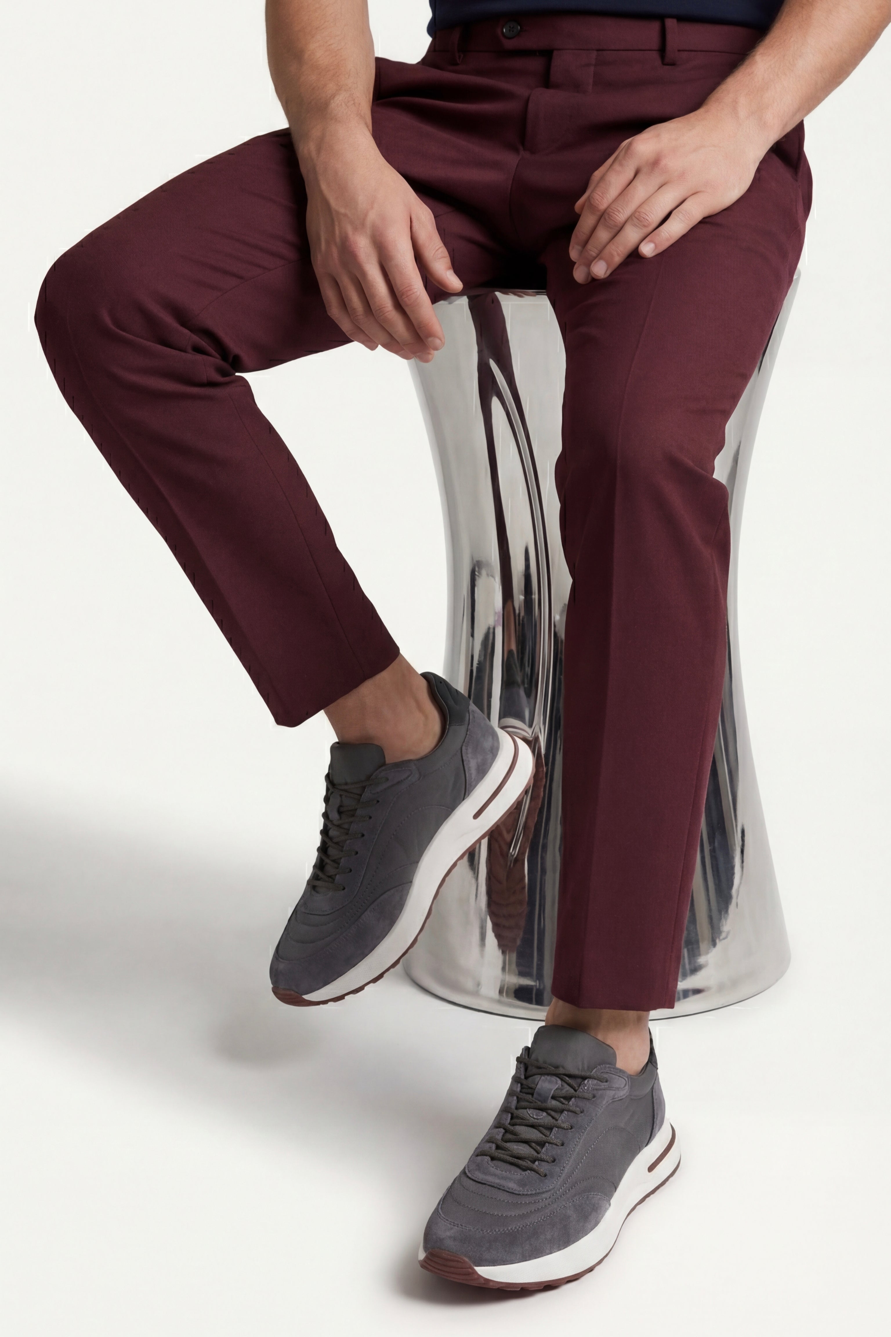 Palazzo Runner Charcoal Grey