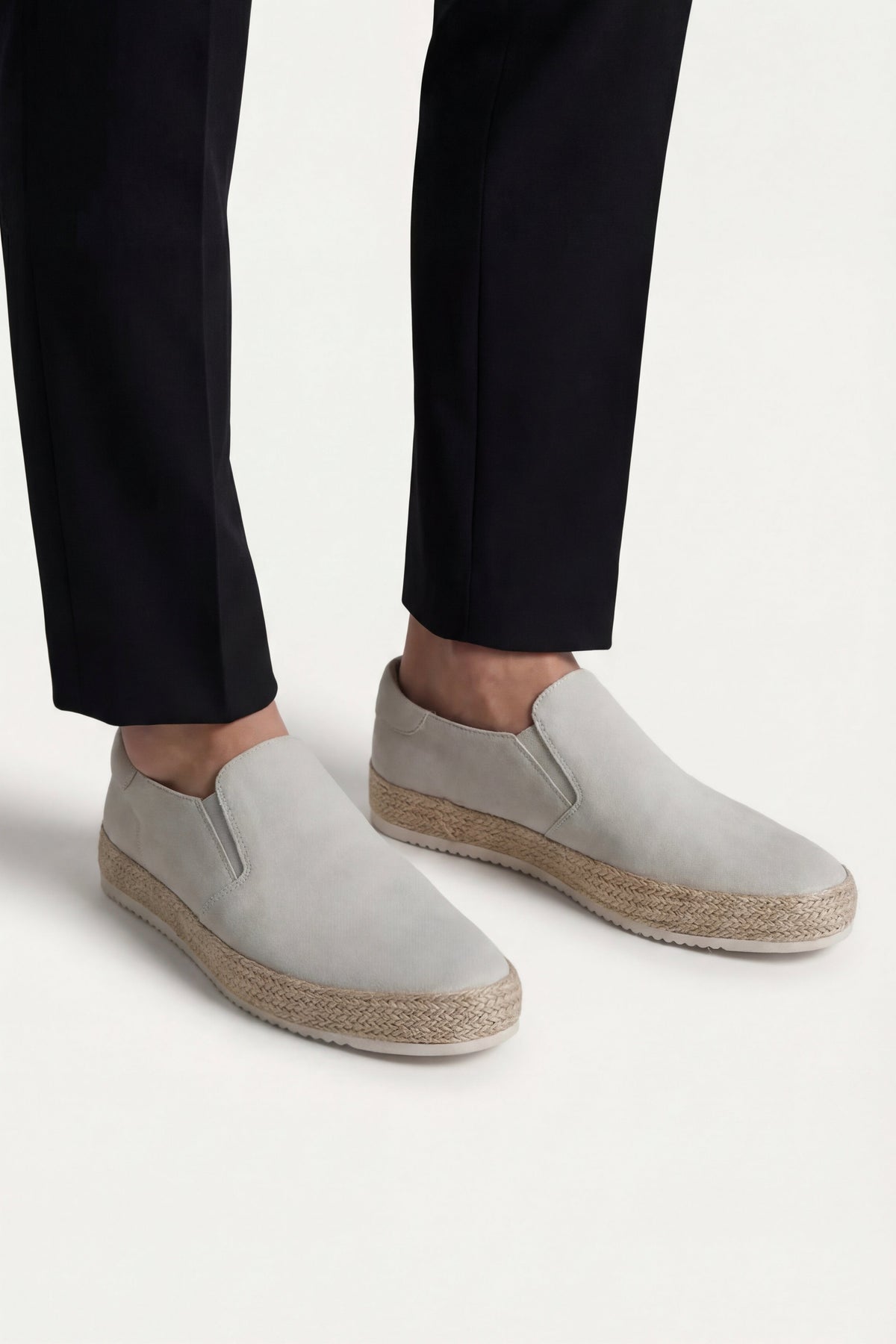 Otranto Slip-On Espadrille Light Grey
