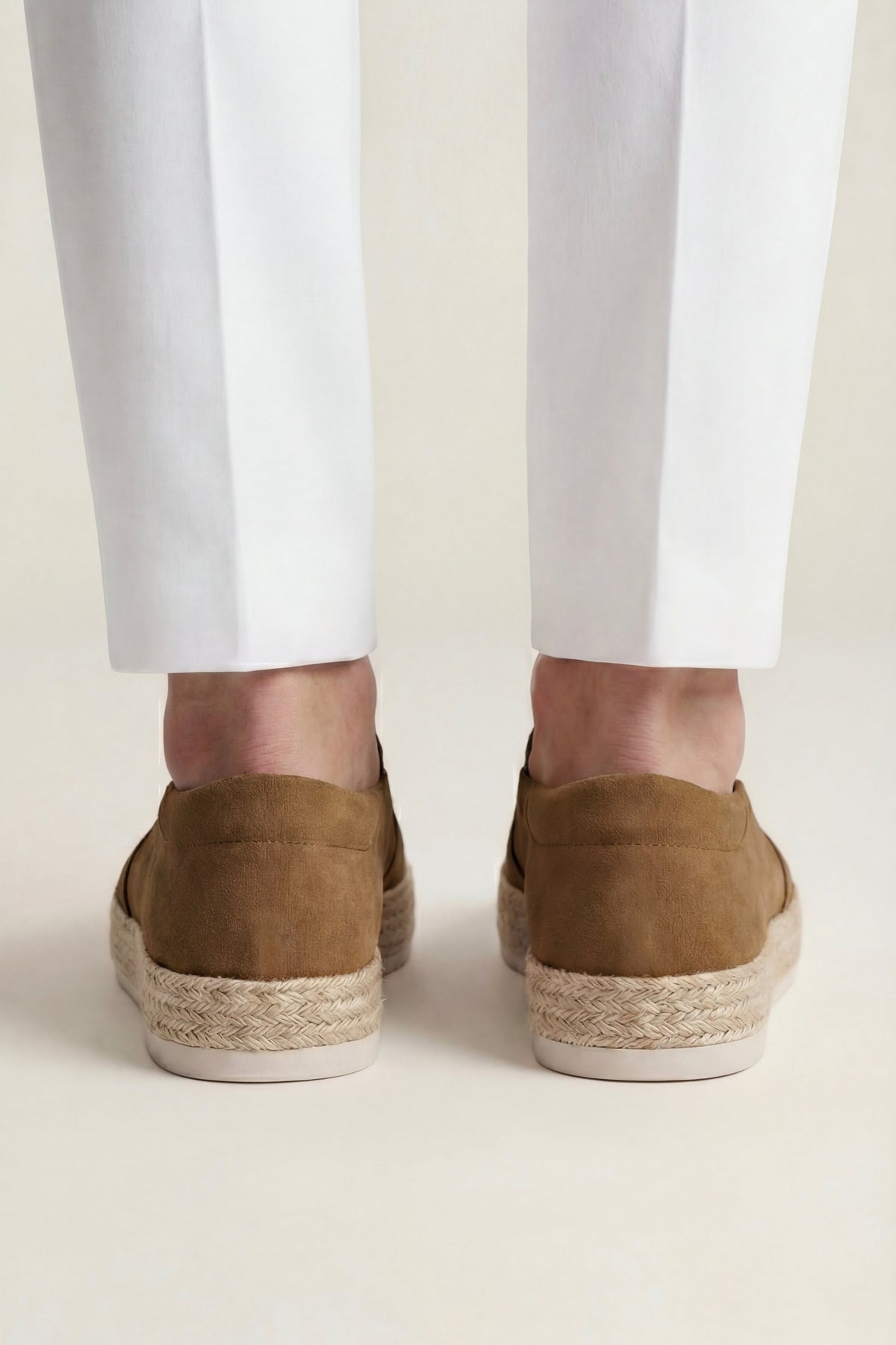 Otranto Slip-On Espadrille Camel Brown