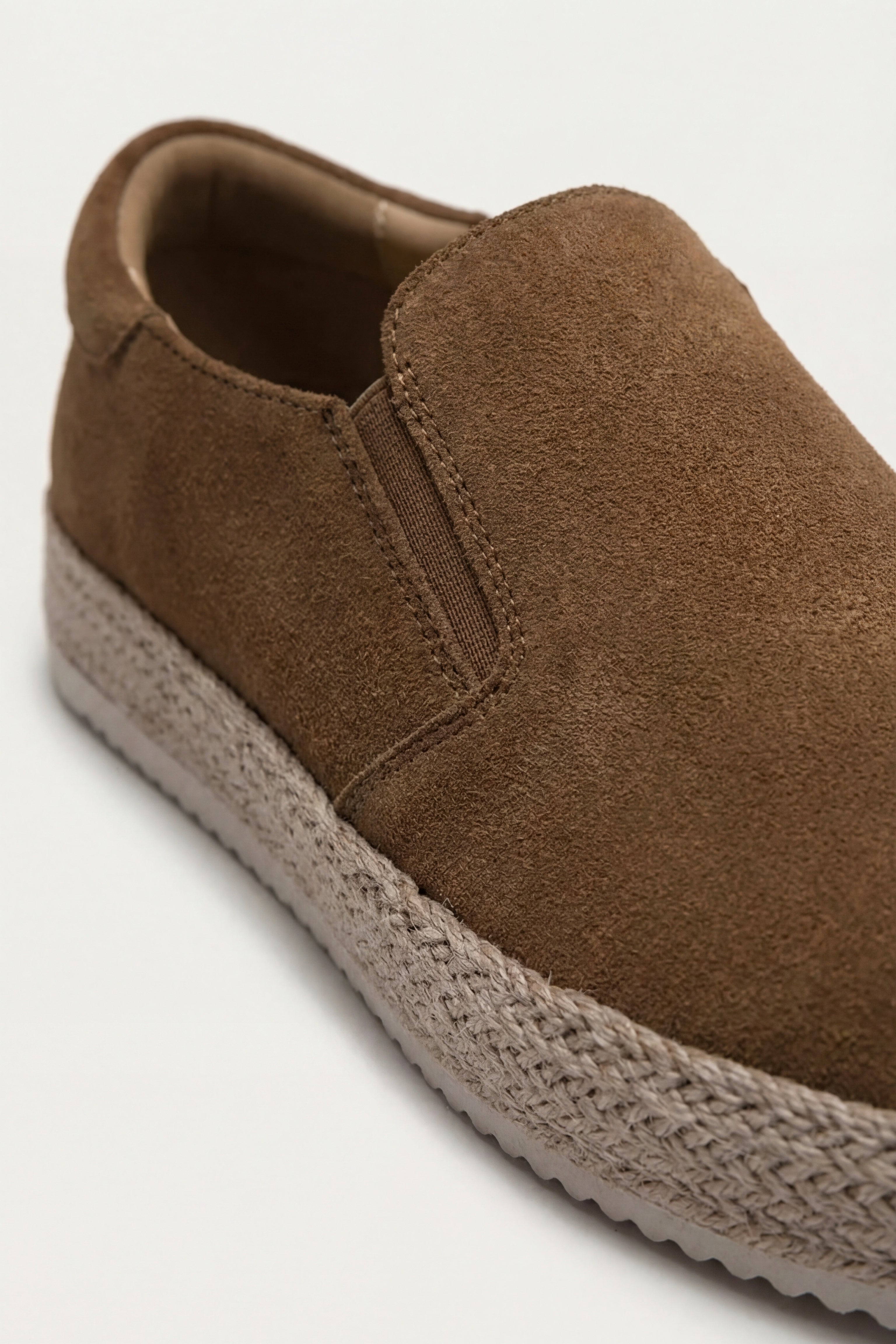 Otranto Slip-On Espadrille Camel Brown