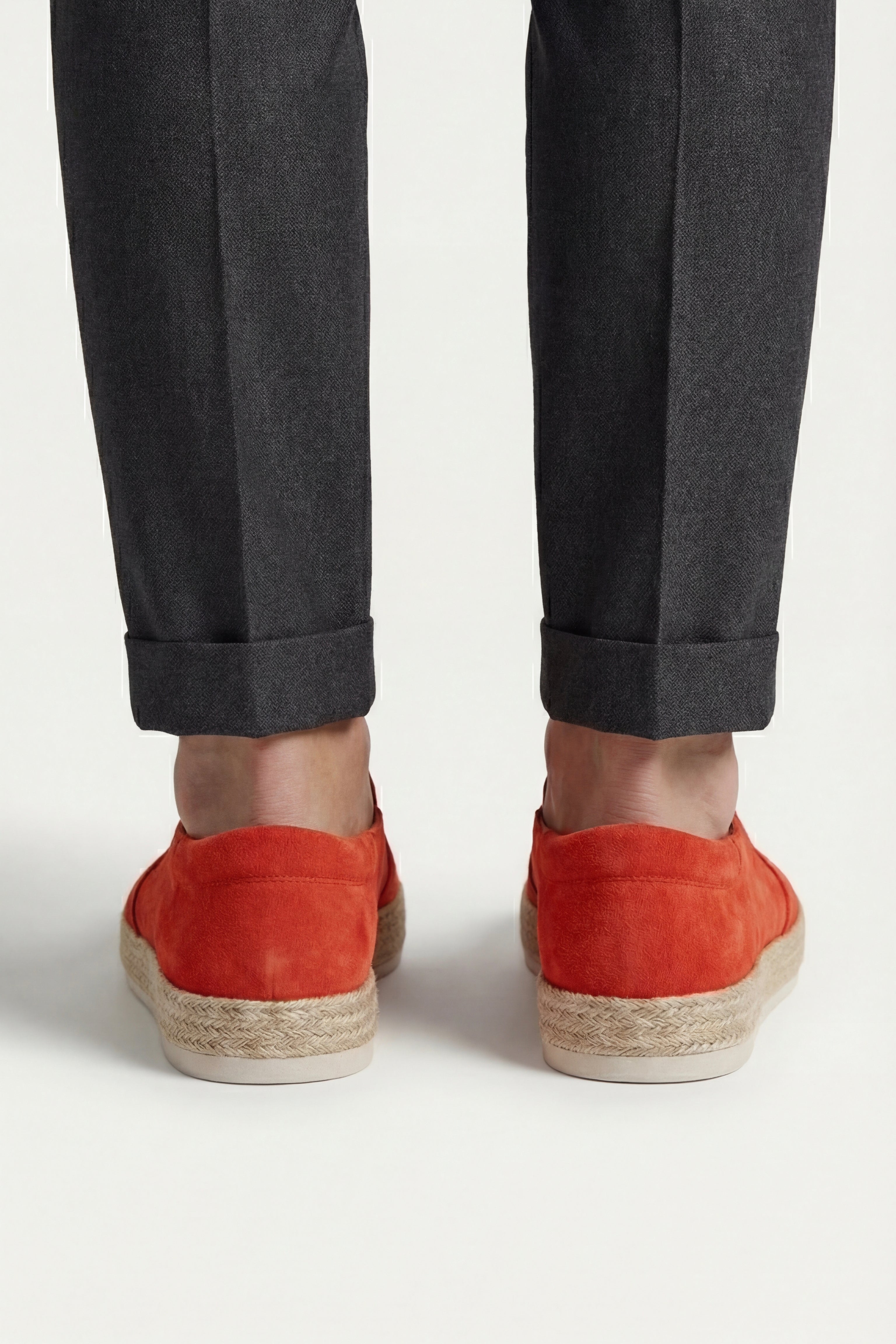 Otranto Slip-On Espadrille Terracotta Orange