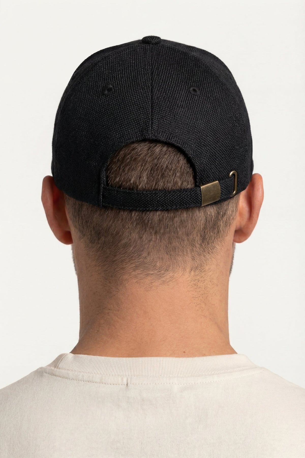 Portofino Cap Linen Black
