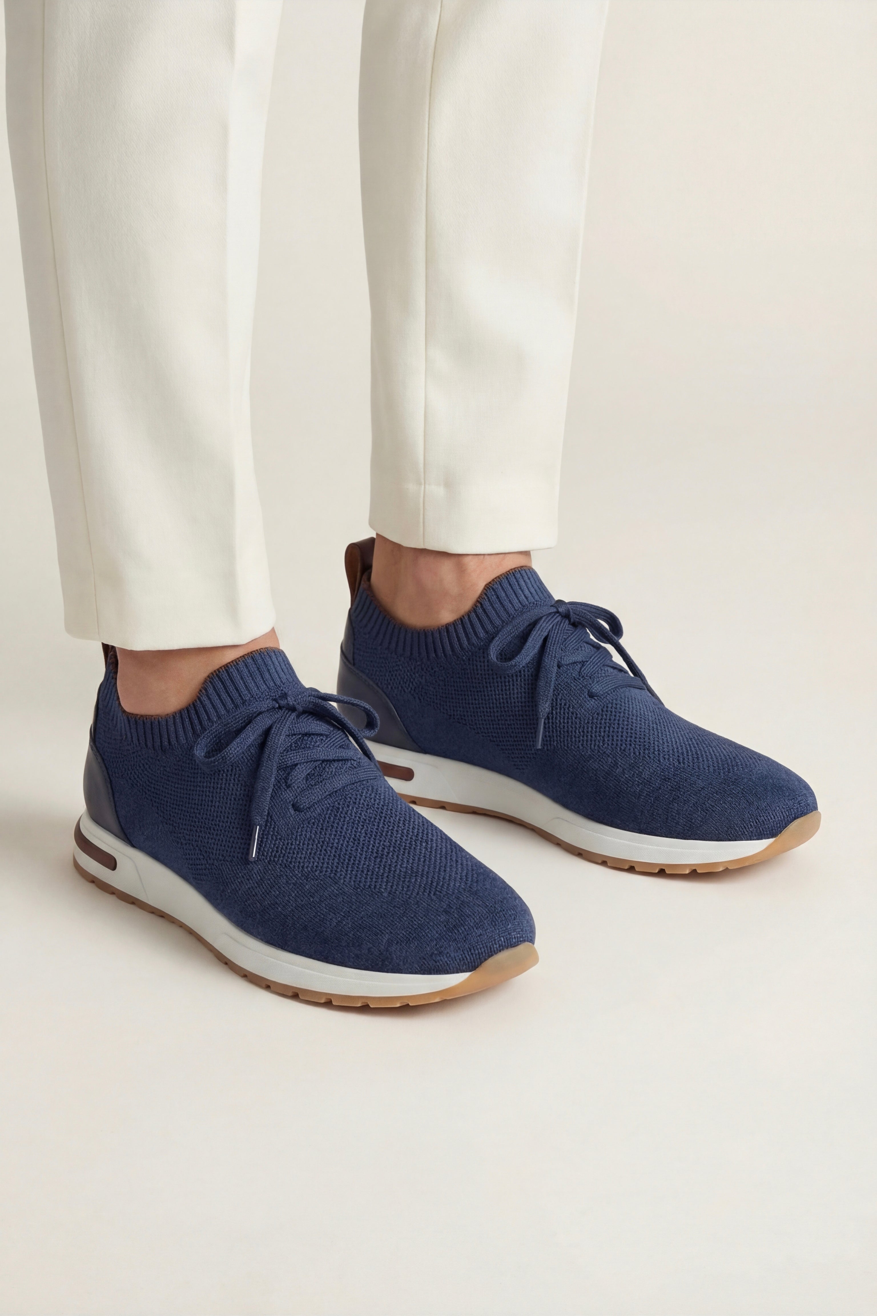 Siena Knit Sneaker Blue