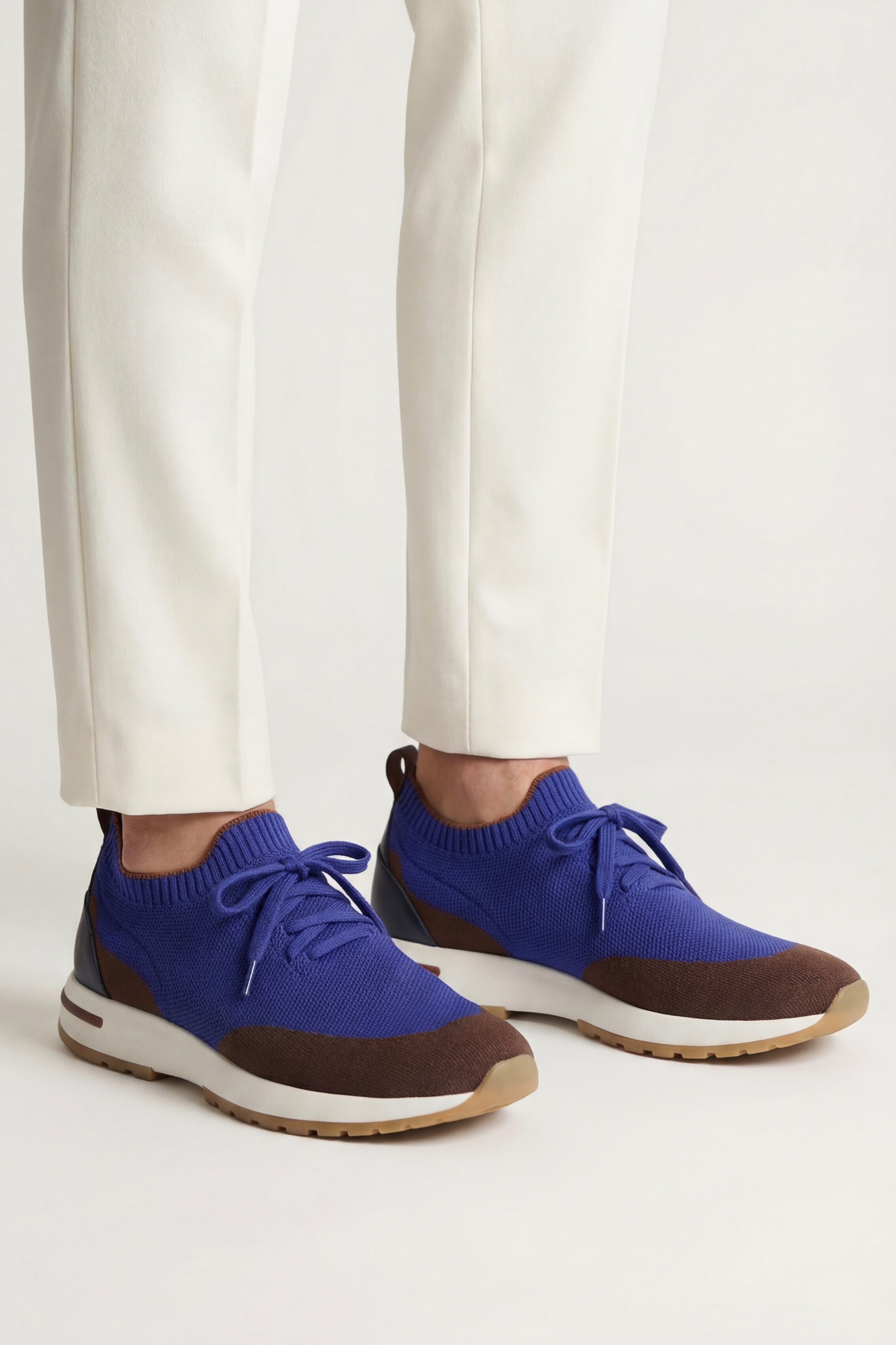 Siena Knit Sneaker Cobalt Blue