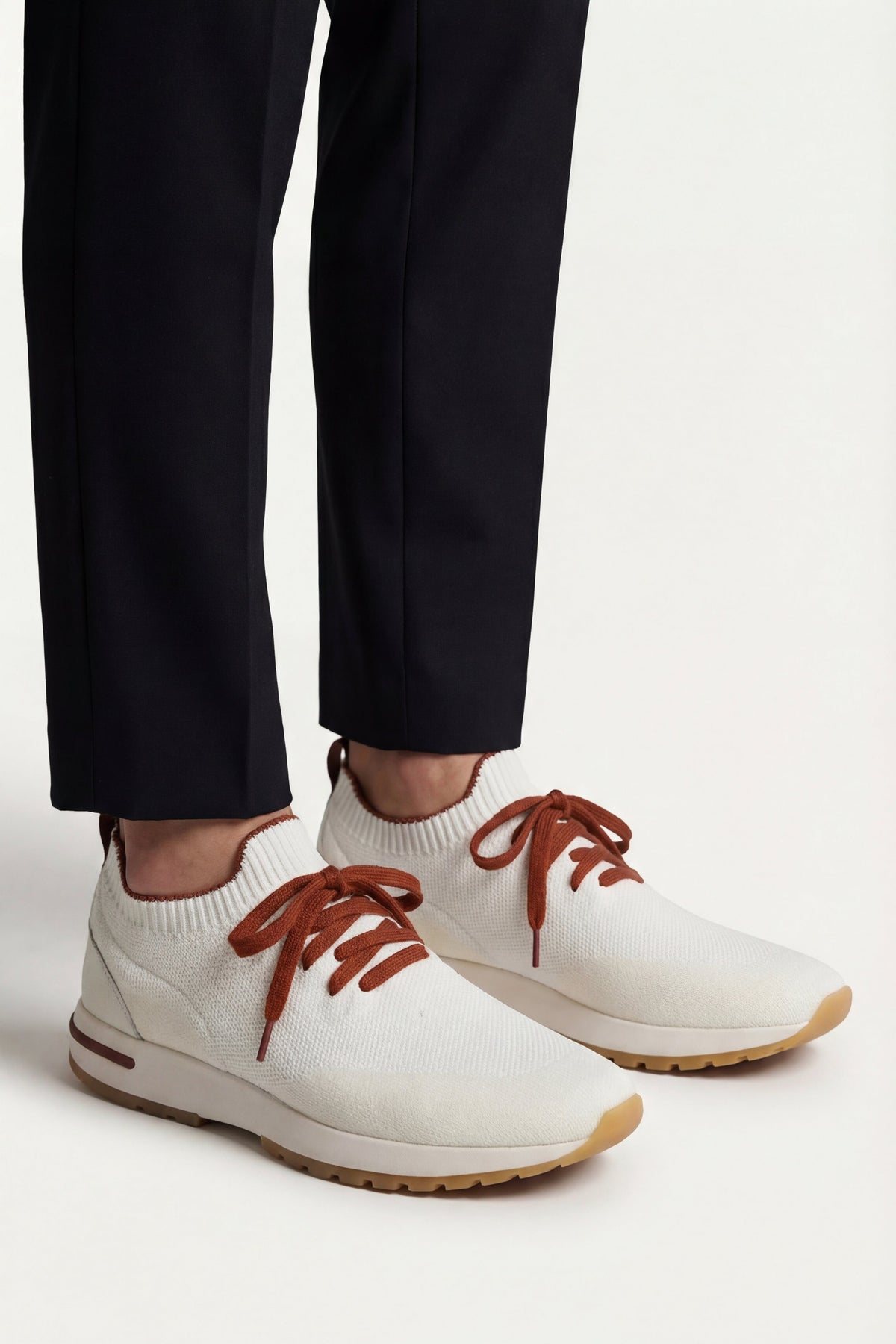 Siena Knit Sneaker White