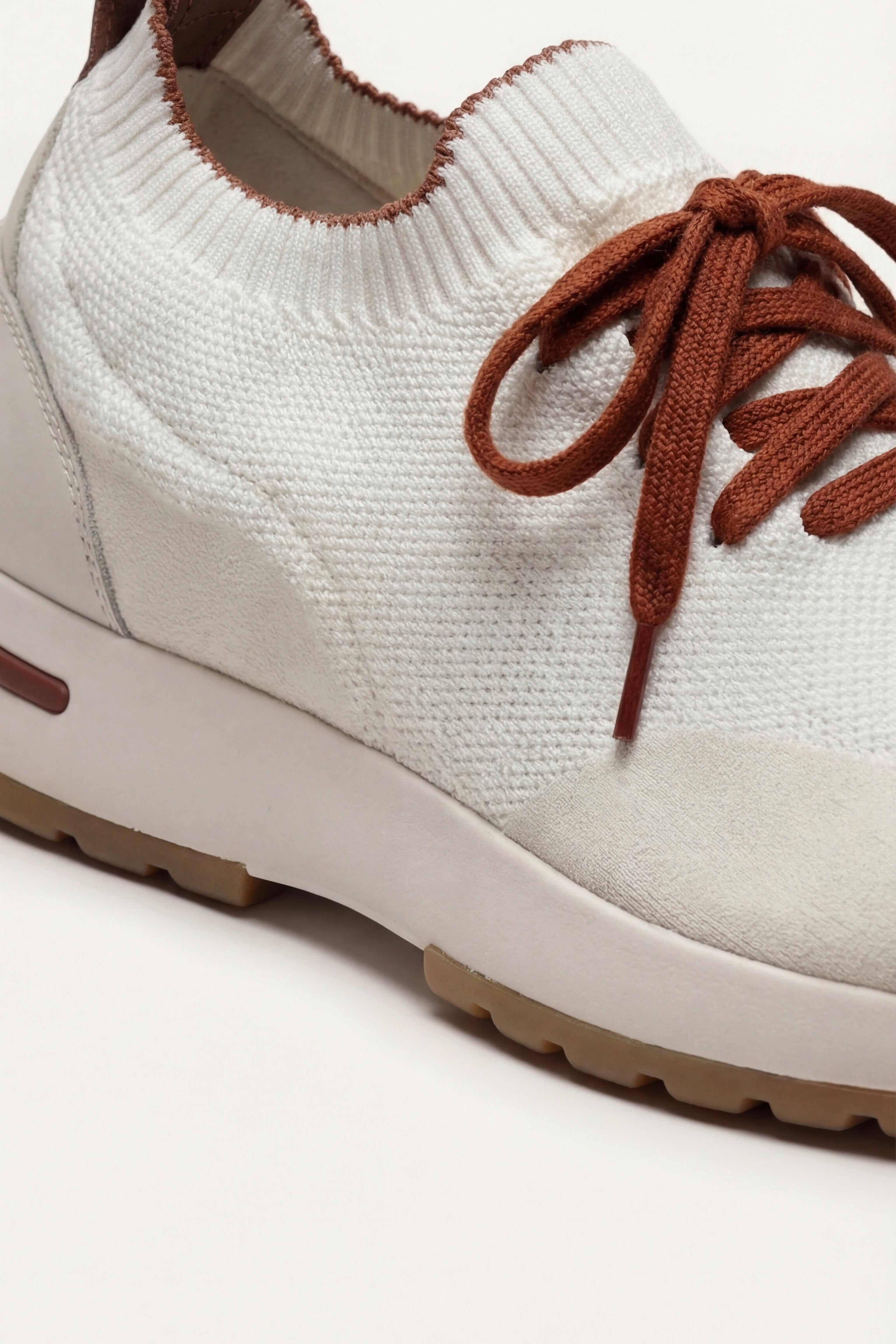 Siena Knit Sneaker White