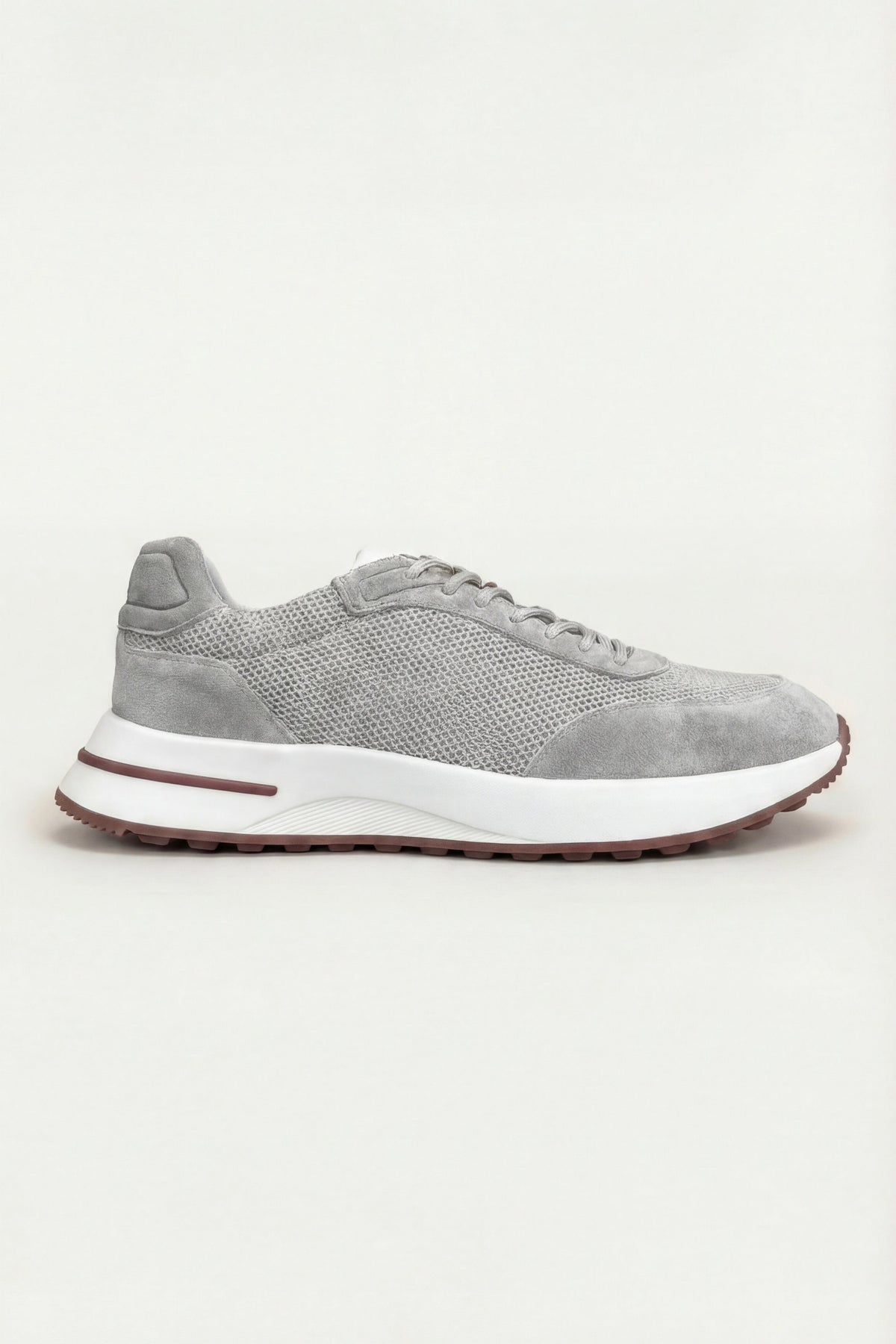 Palazzo Runner Mesh Light Grey