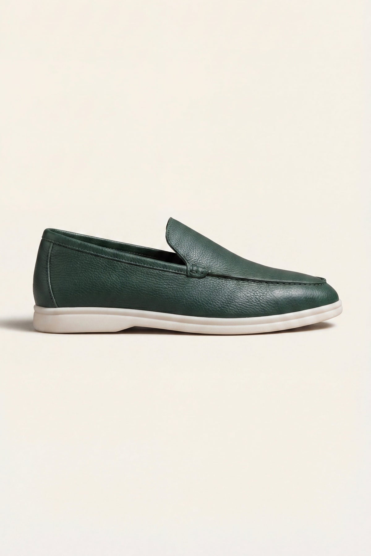 Portofino Leather Loafer Dark Green