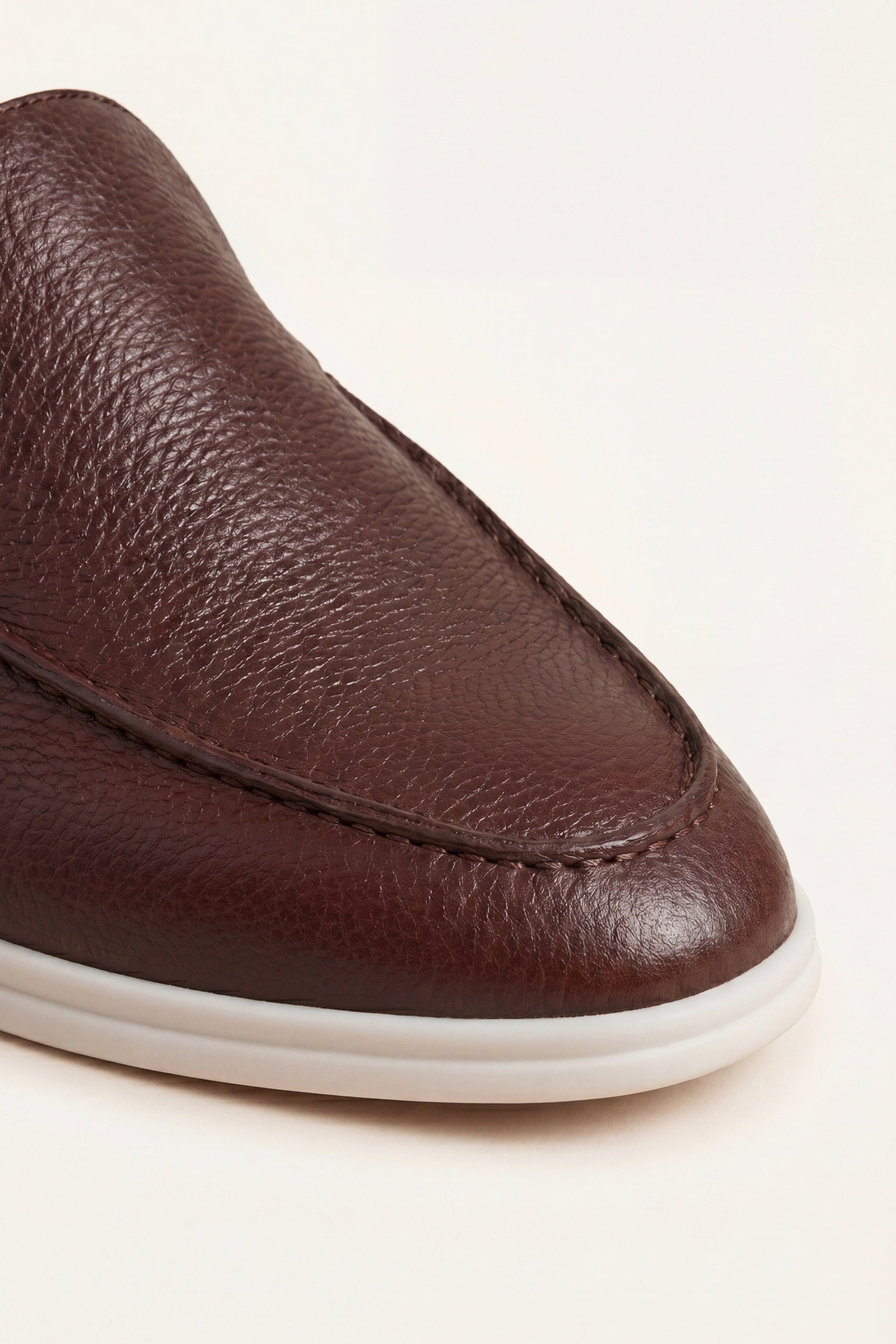 Portofino Leather Loafer Dark Brown