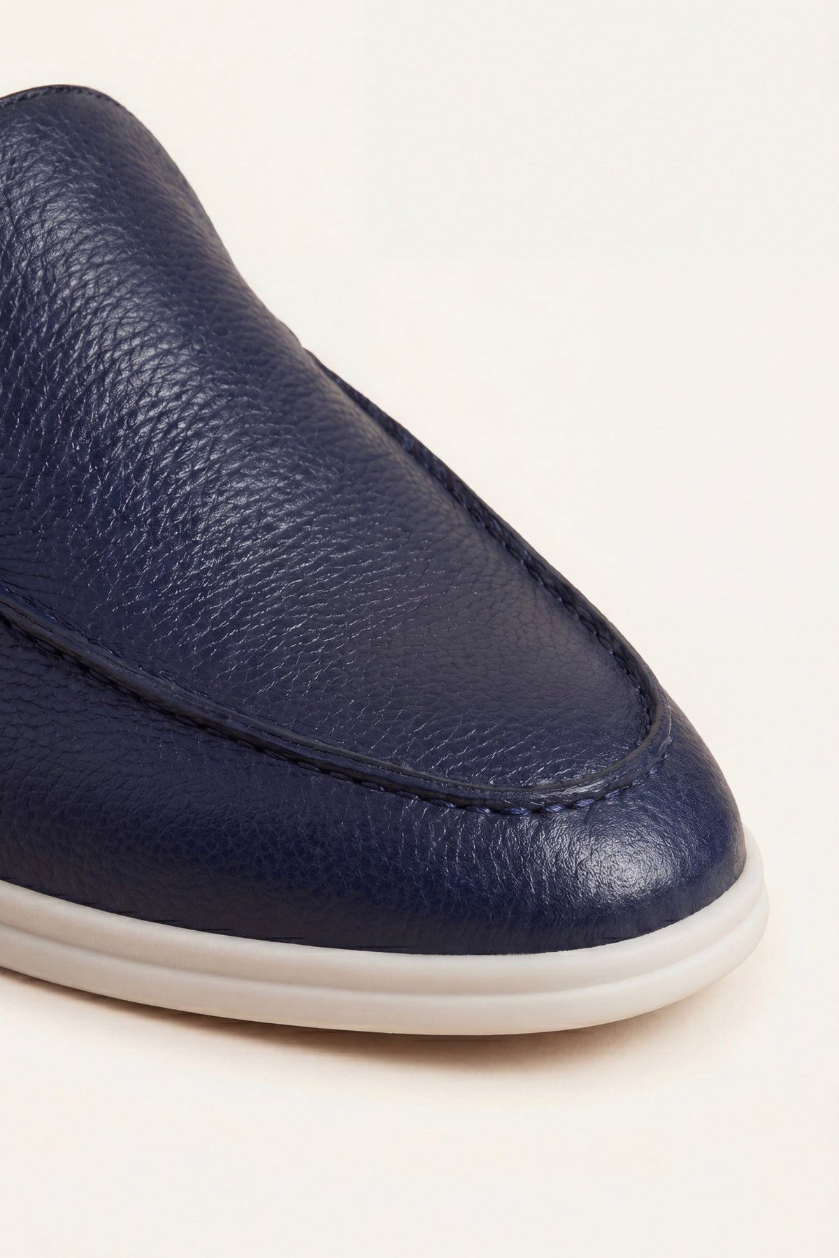 Portofino Leather Loafer Navy Blue
