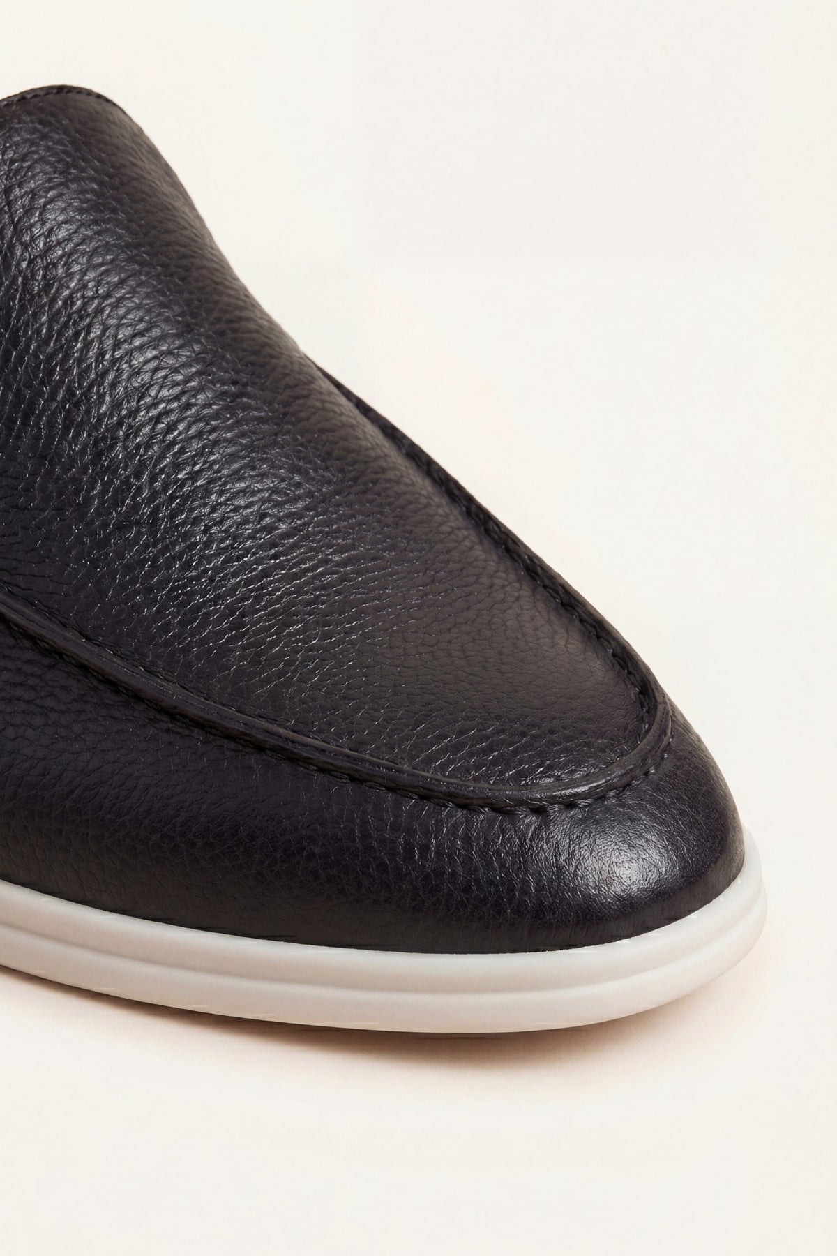 Portofino Leather Loafer Black