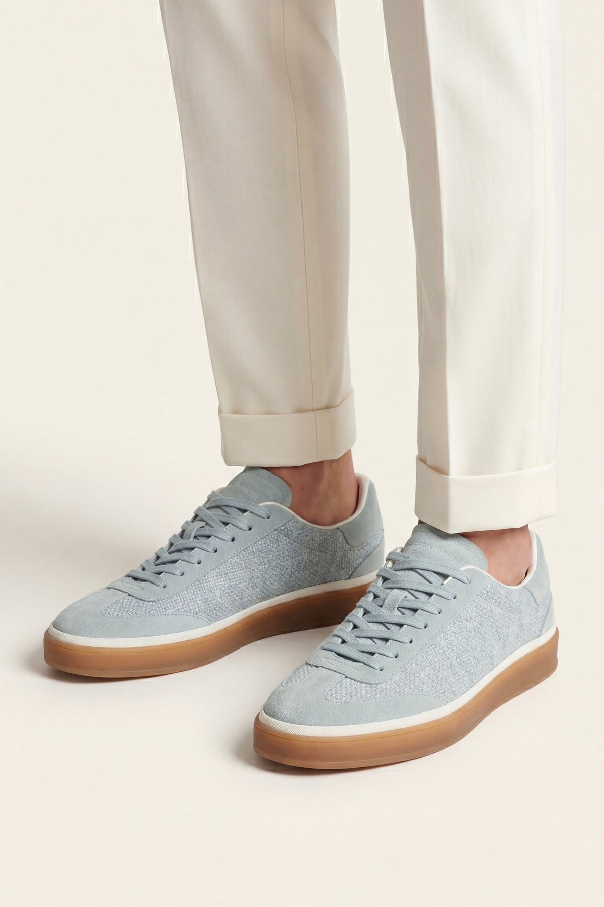 Torino Textile Sneaker Light Blue