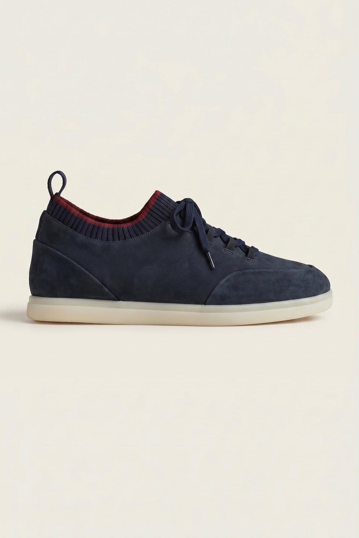 Lugano Nubuck Sneaker Navy Blue