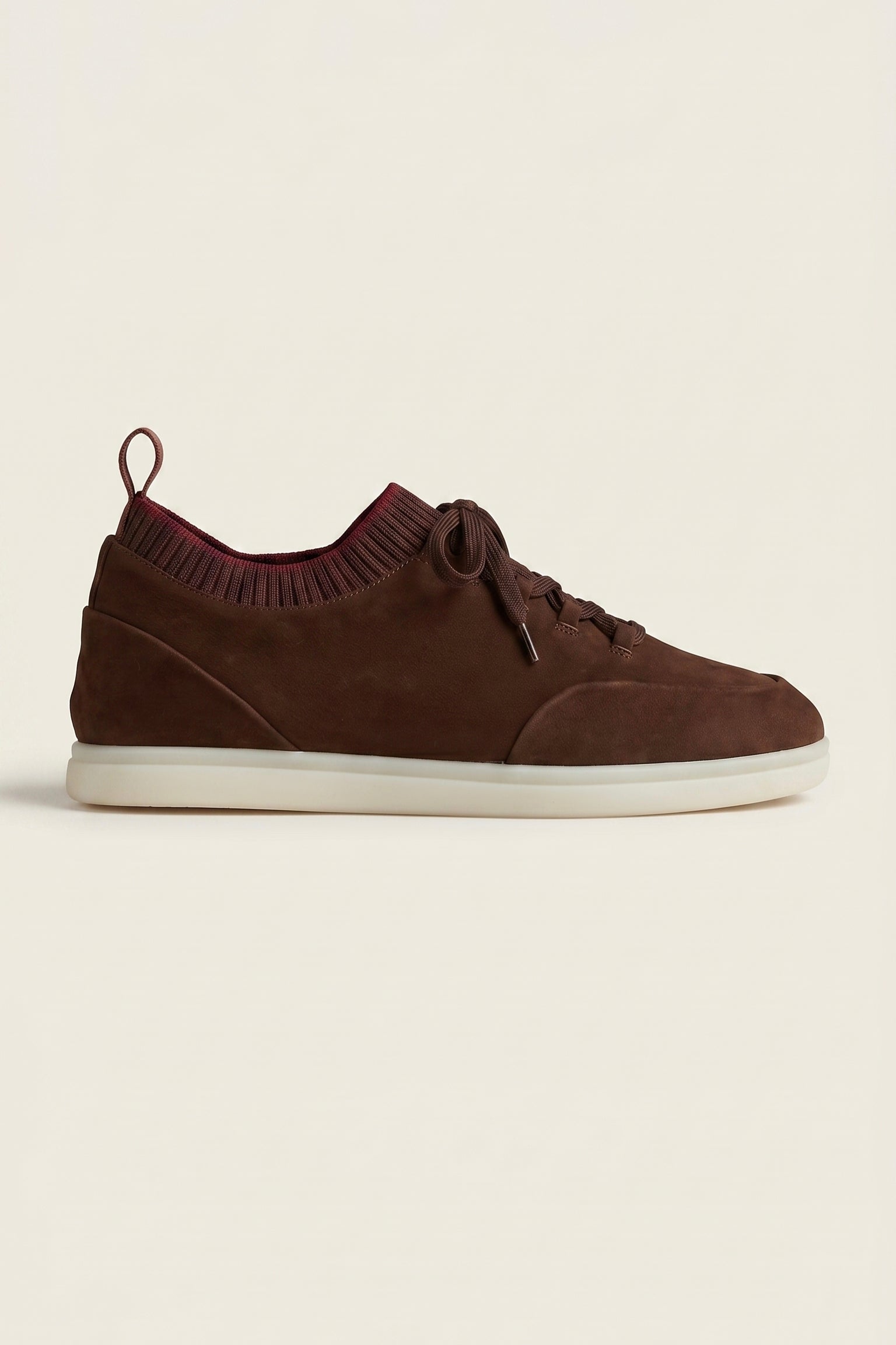Lugano Nubuck Sneaker Dark Brown