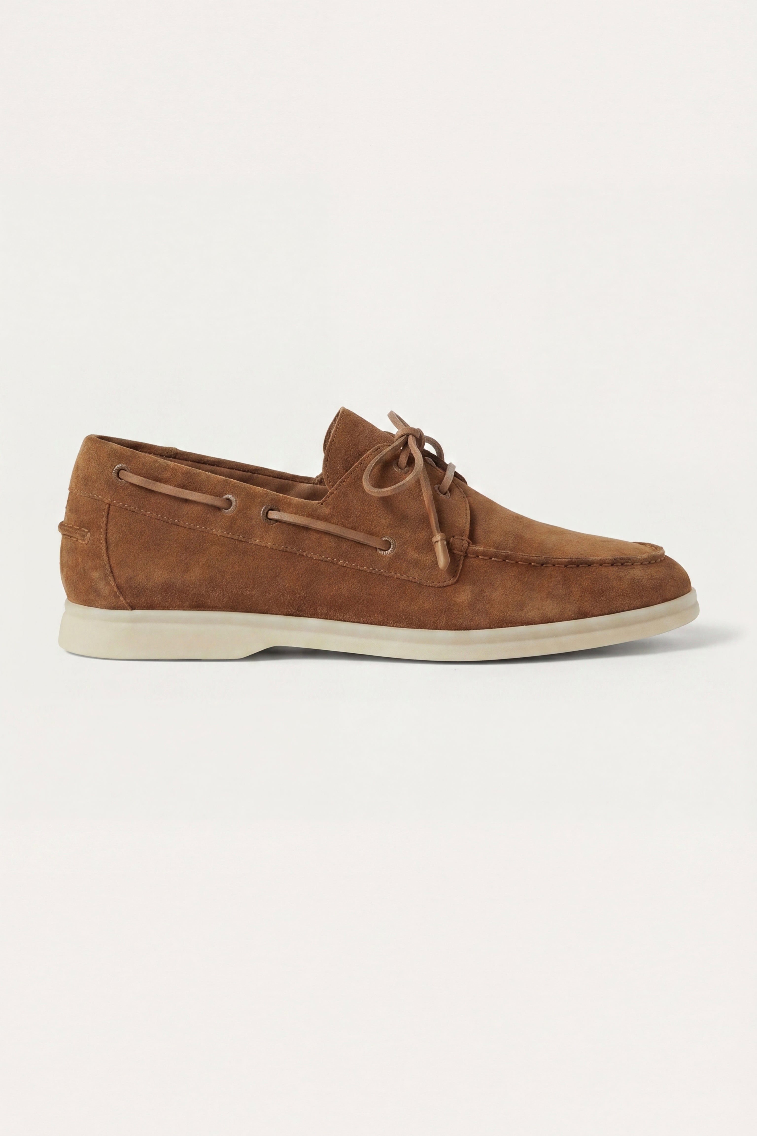 Amalfi Walk Loafer Suede Cognac Brown