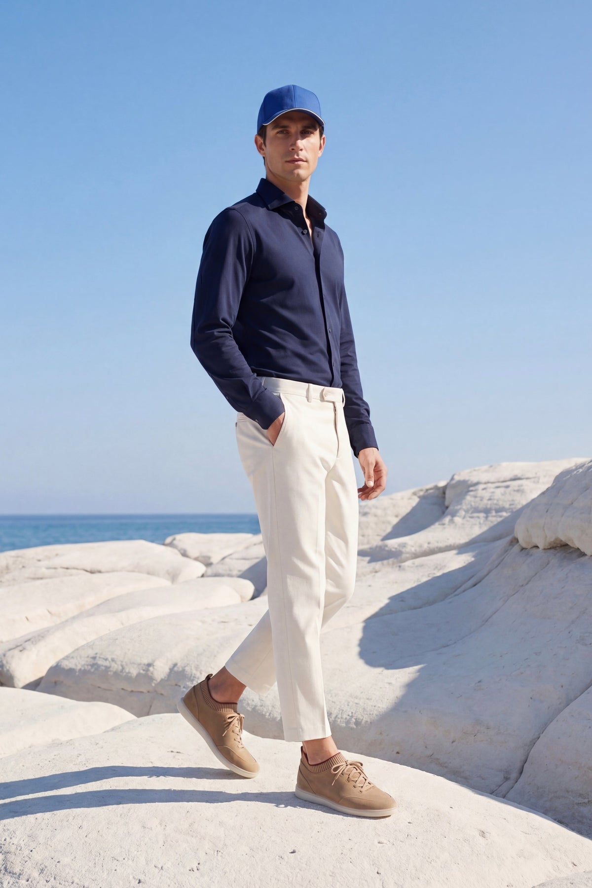 Portofino Cap Royal Blue