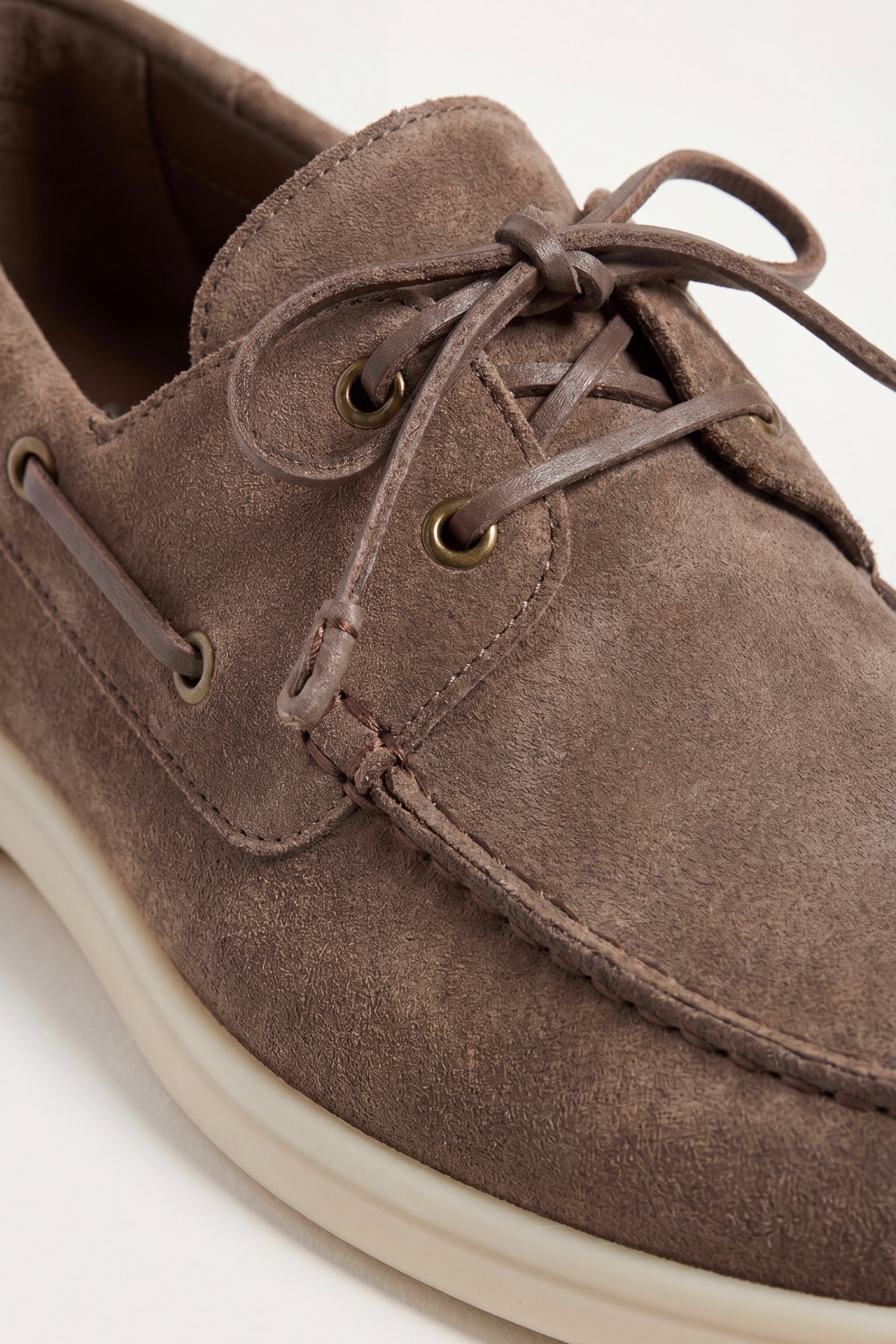 Amalfi Walk Loafer Suede Taupe Brown