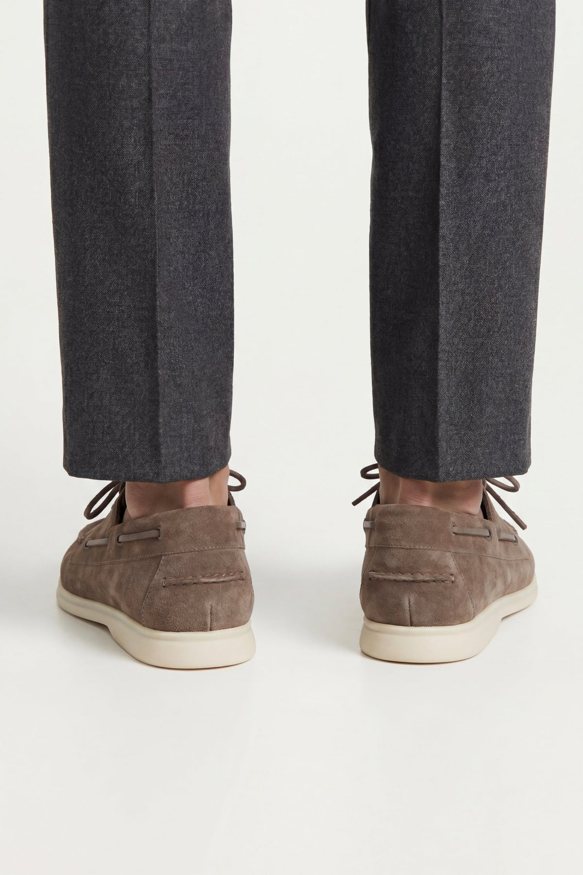 Amalfi Walk Loafer Suede Taupe Brown
