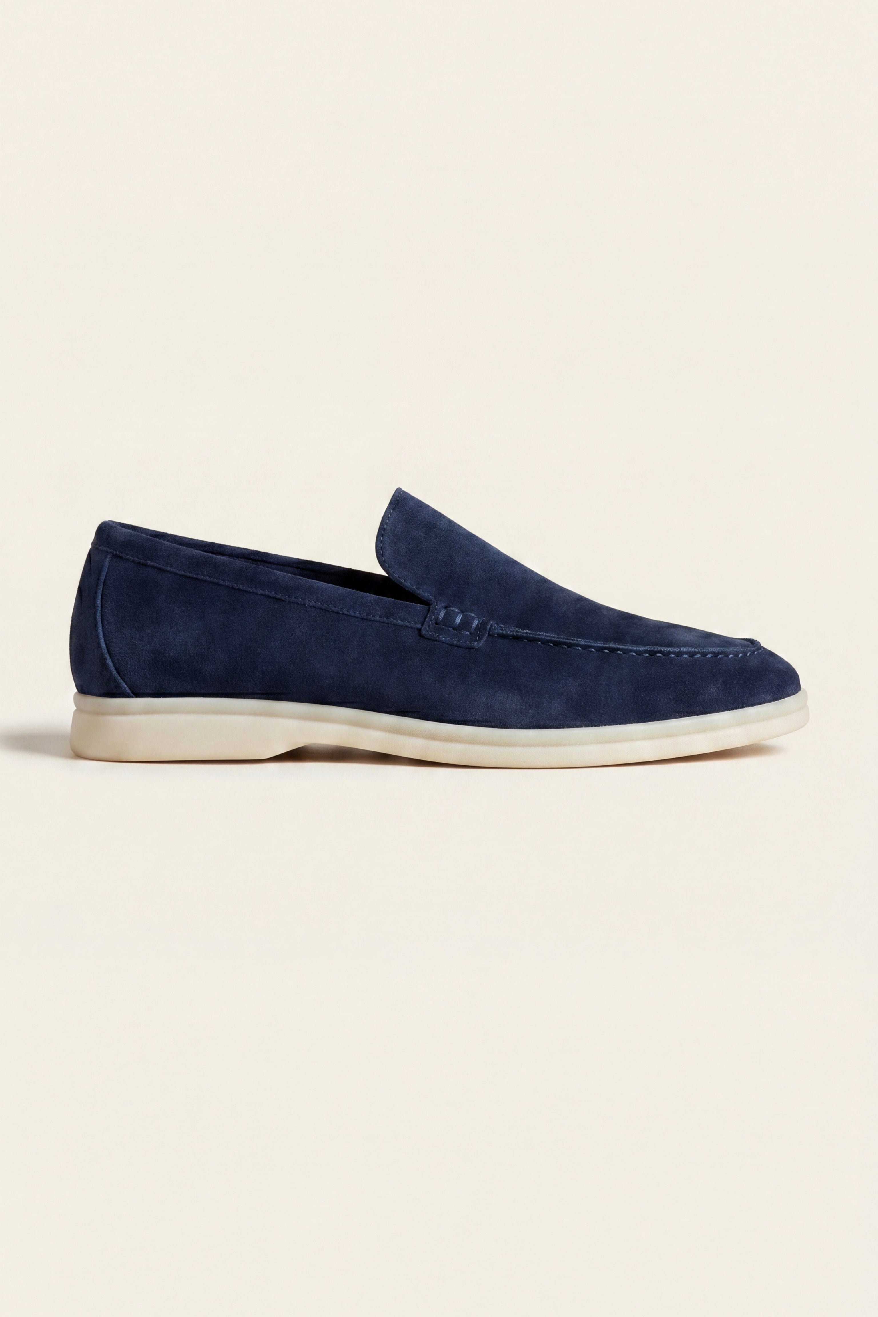 Milano Classic Loafer Suede Navy Blue