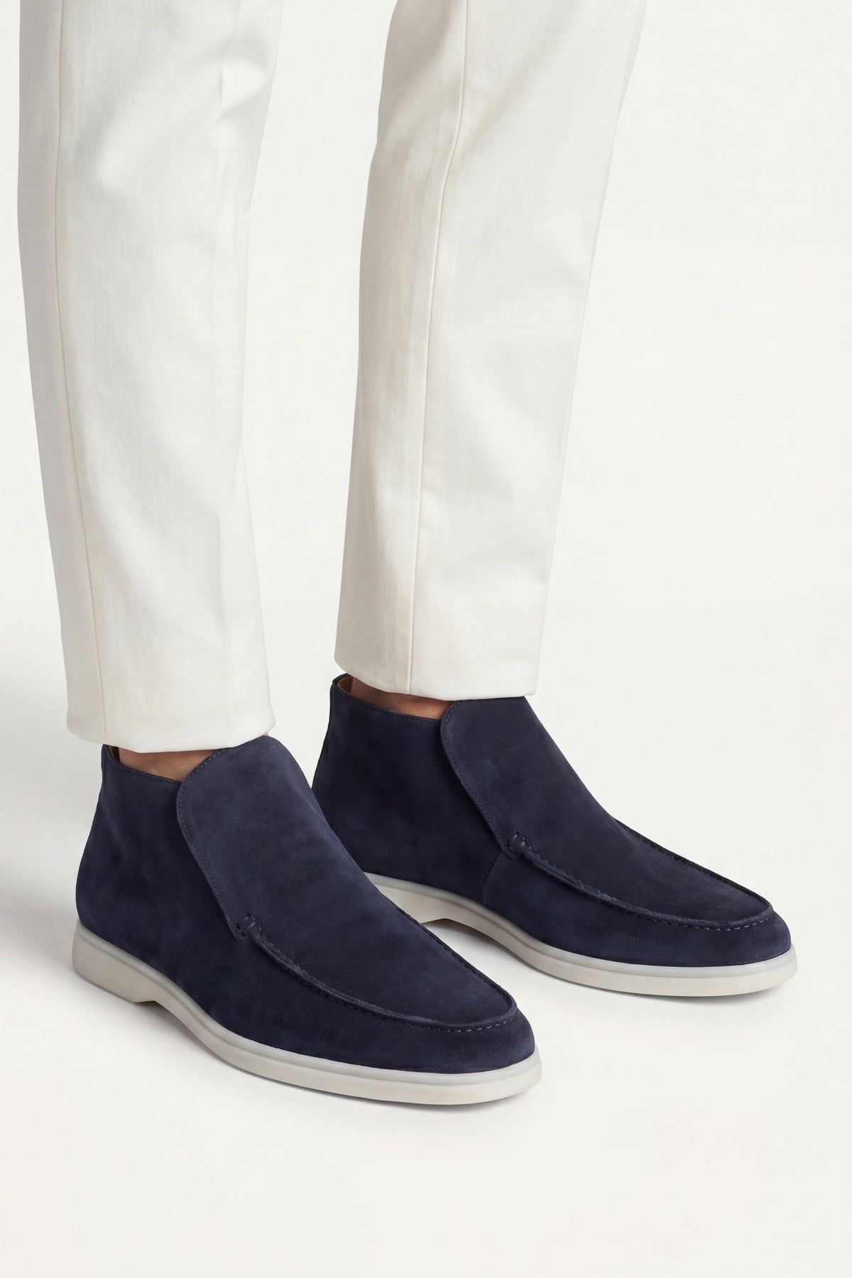 Milano City Loafer Suede Navy Blue