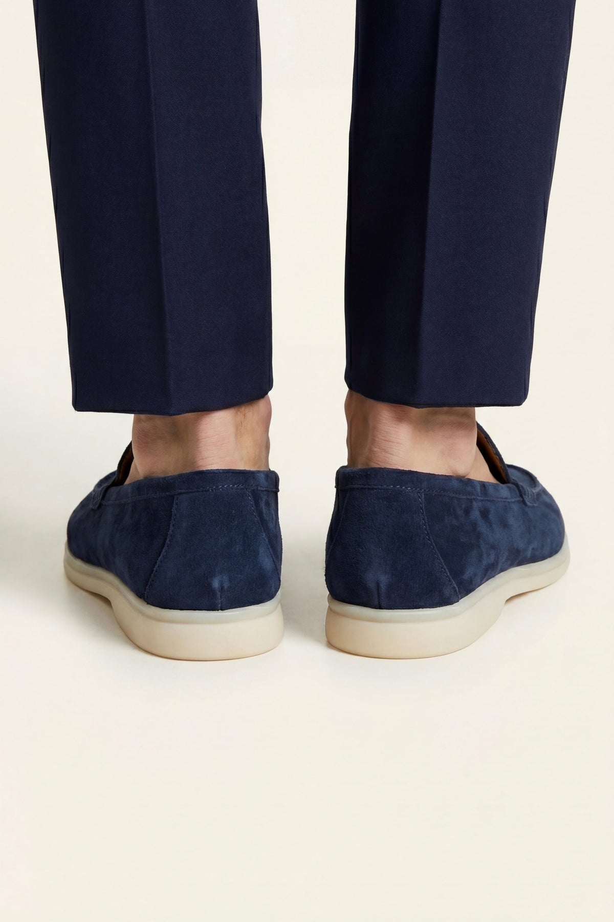 Milano Classic Loafer Suede Navy Blue