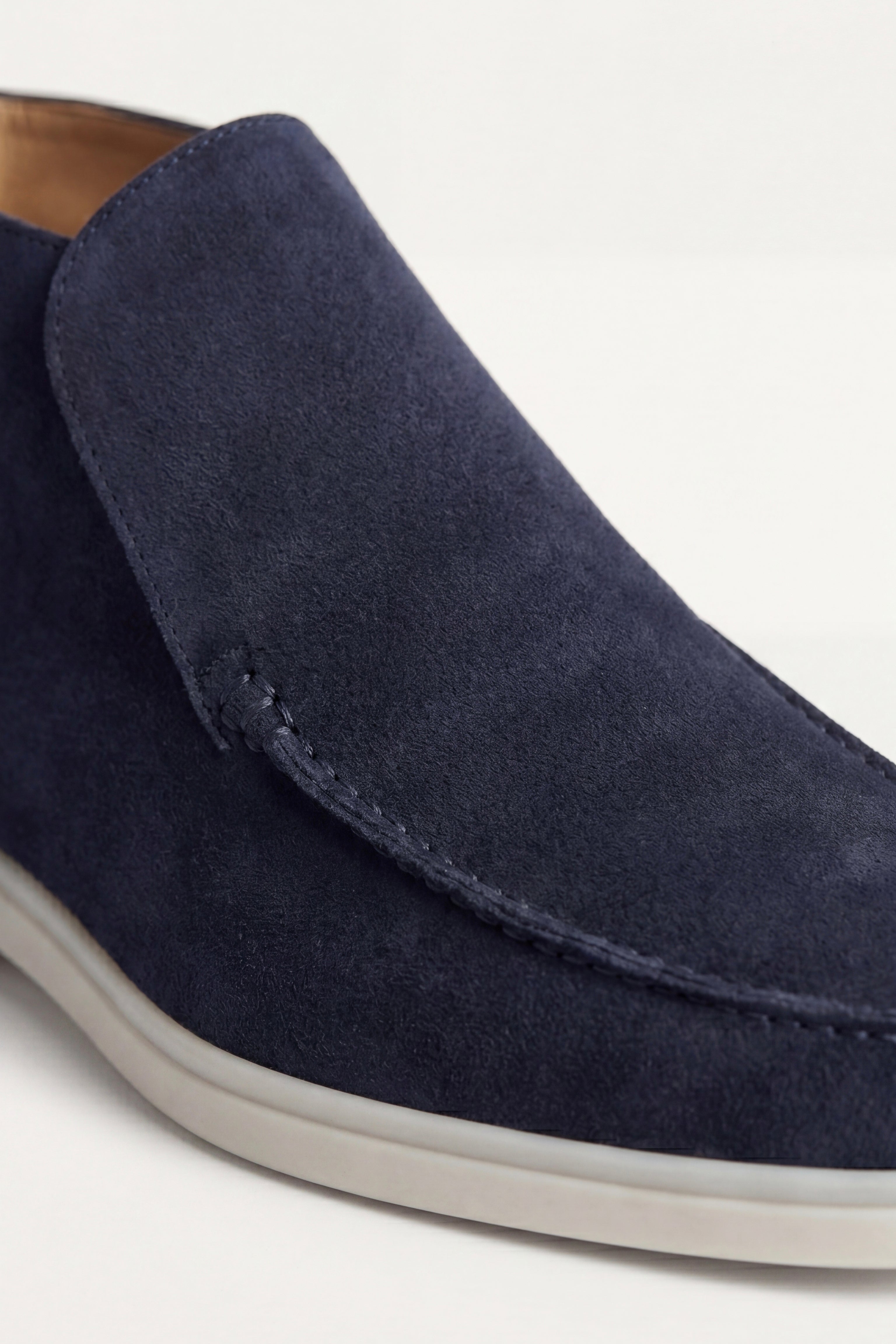 Milano City Loafer Suede Navy Blue