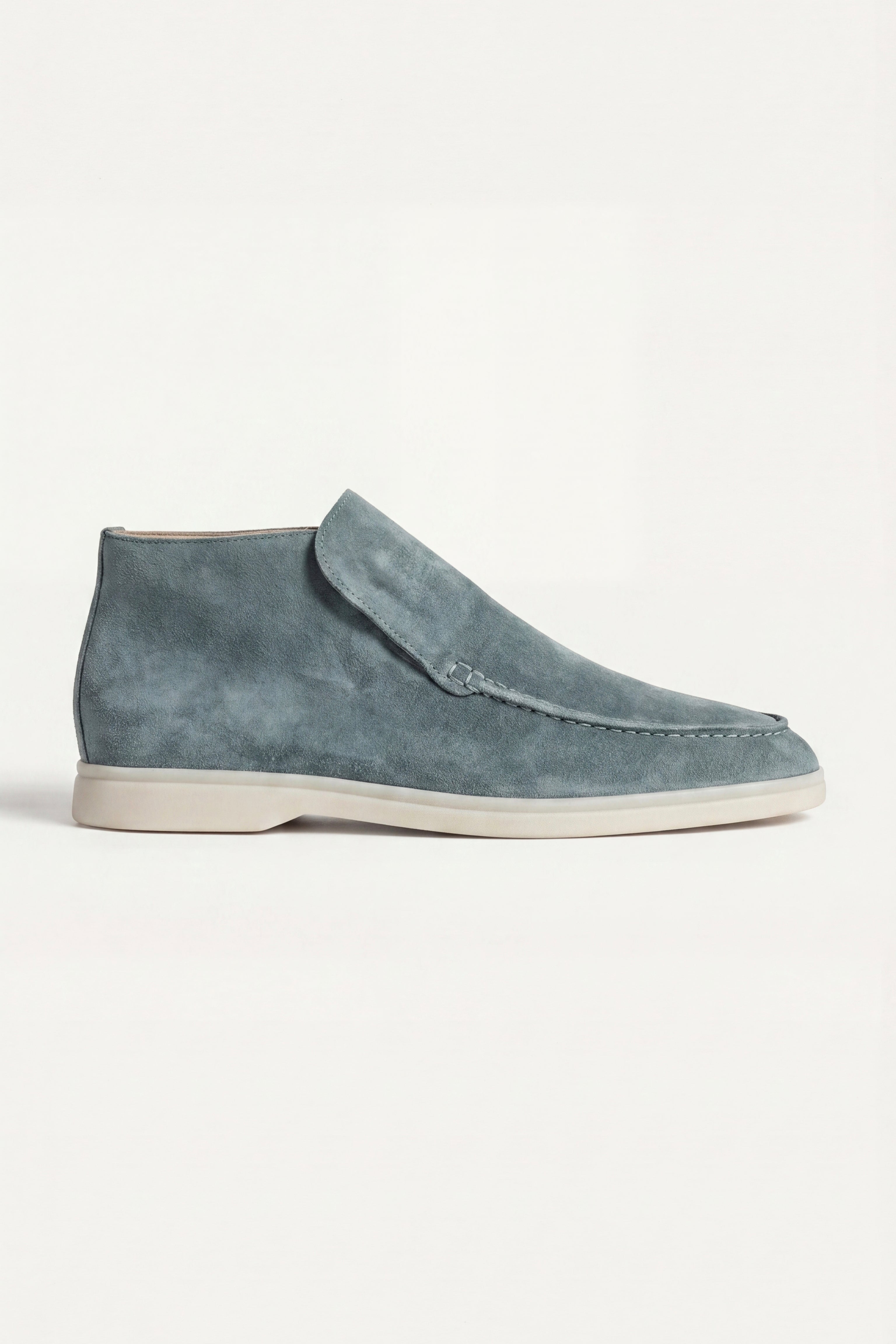 Milano City Loafer Suede Slate Blue