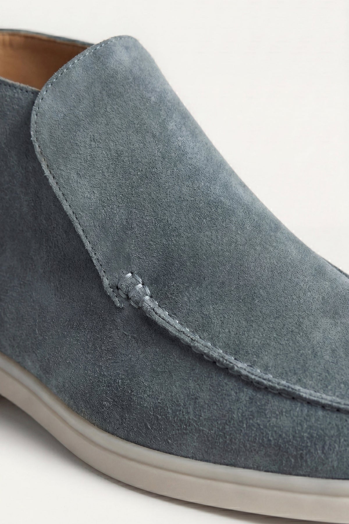Milano City Loafer Suede Slate Blue
