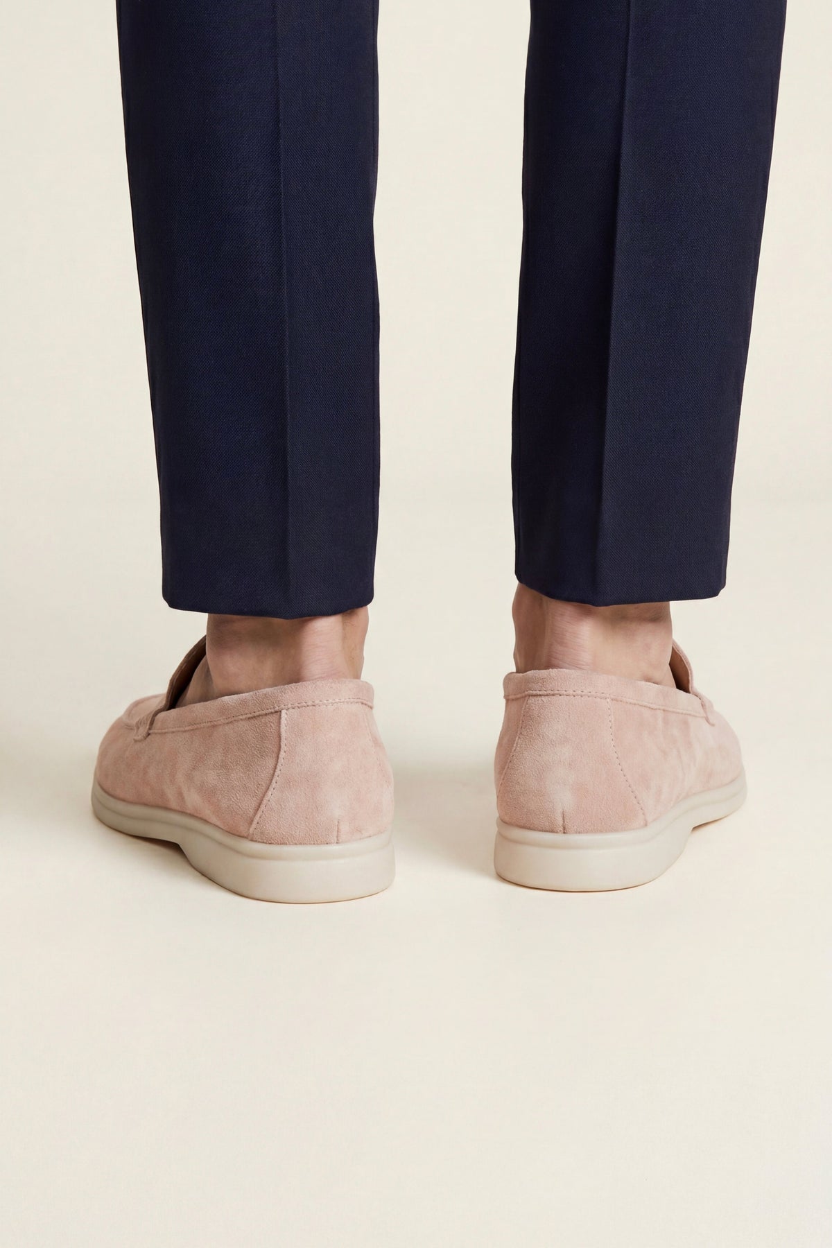 Milano Classic Loafer Suede Dusty Pink
