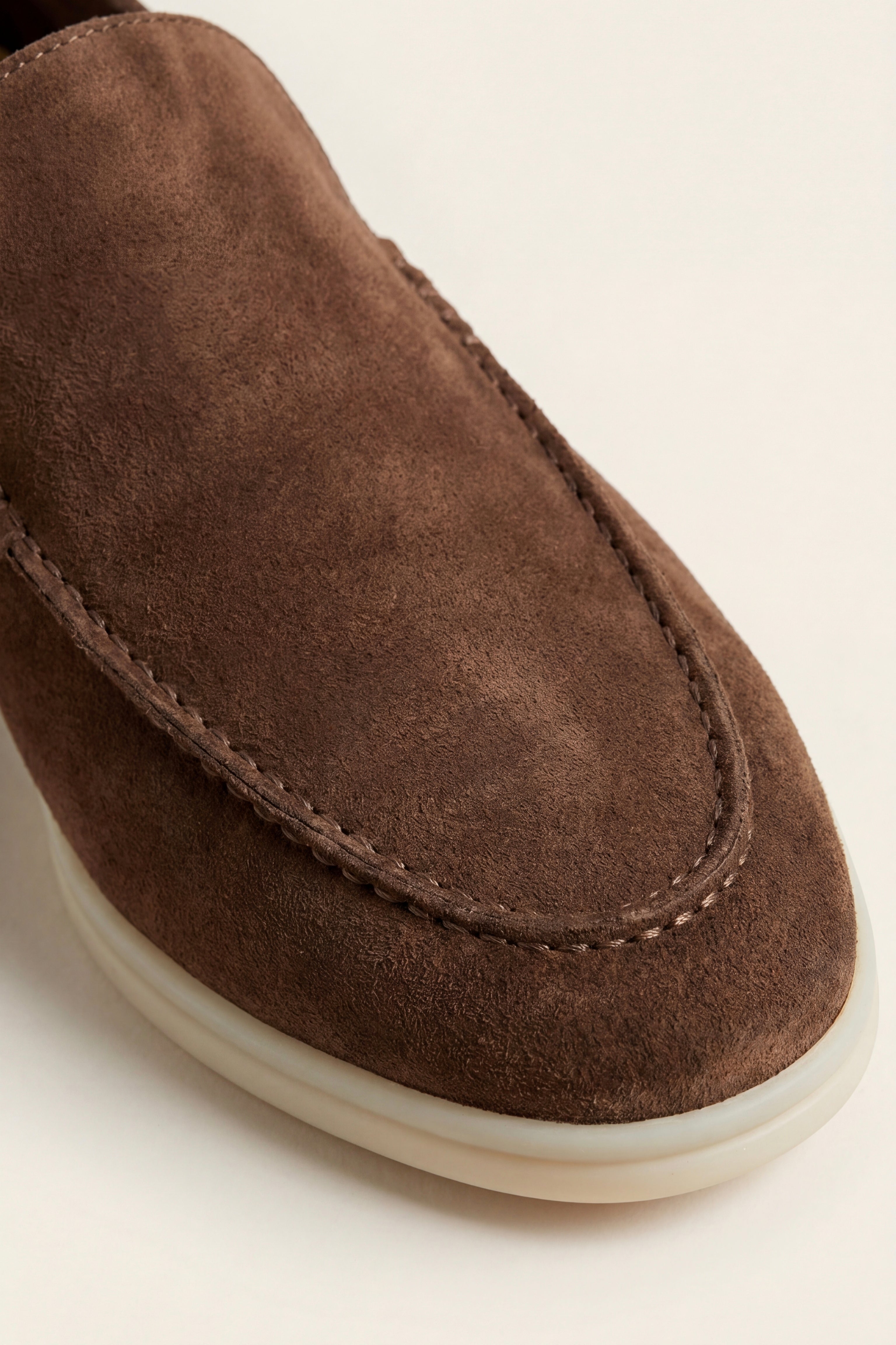 Milano Classic Loafer Suede Dark Brown