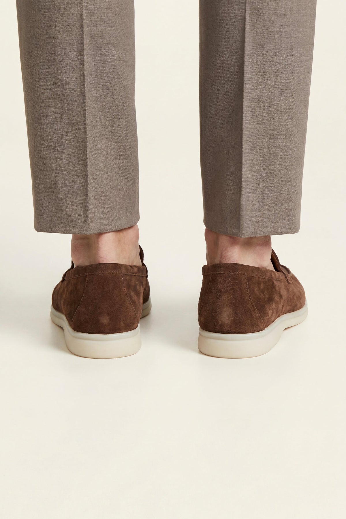 Milano Classic Loafer Suede Dark Brown