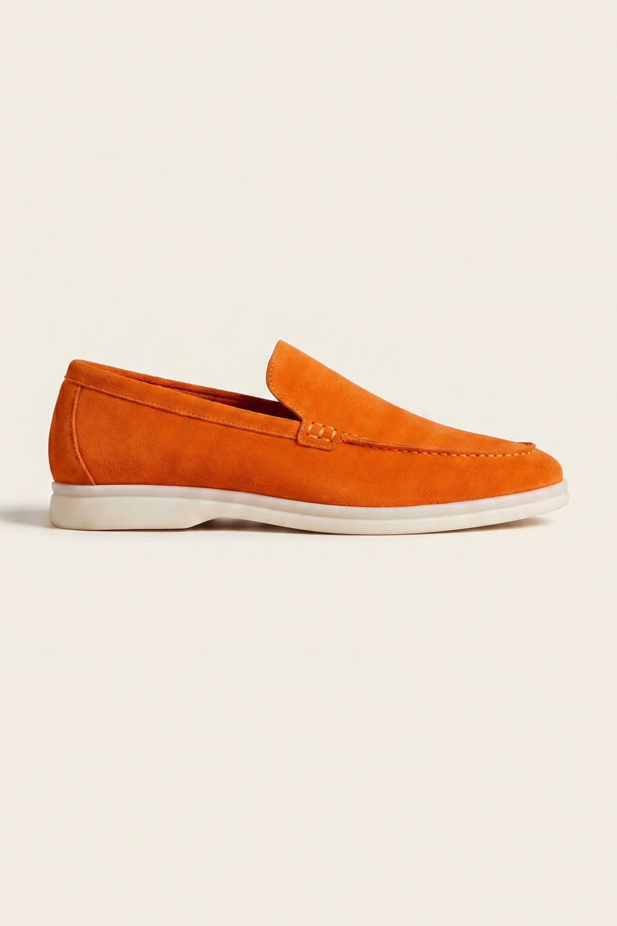 Milano Classic Loafer Suede Burnt Orange