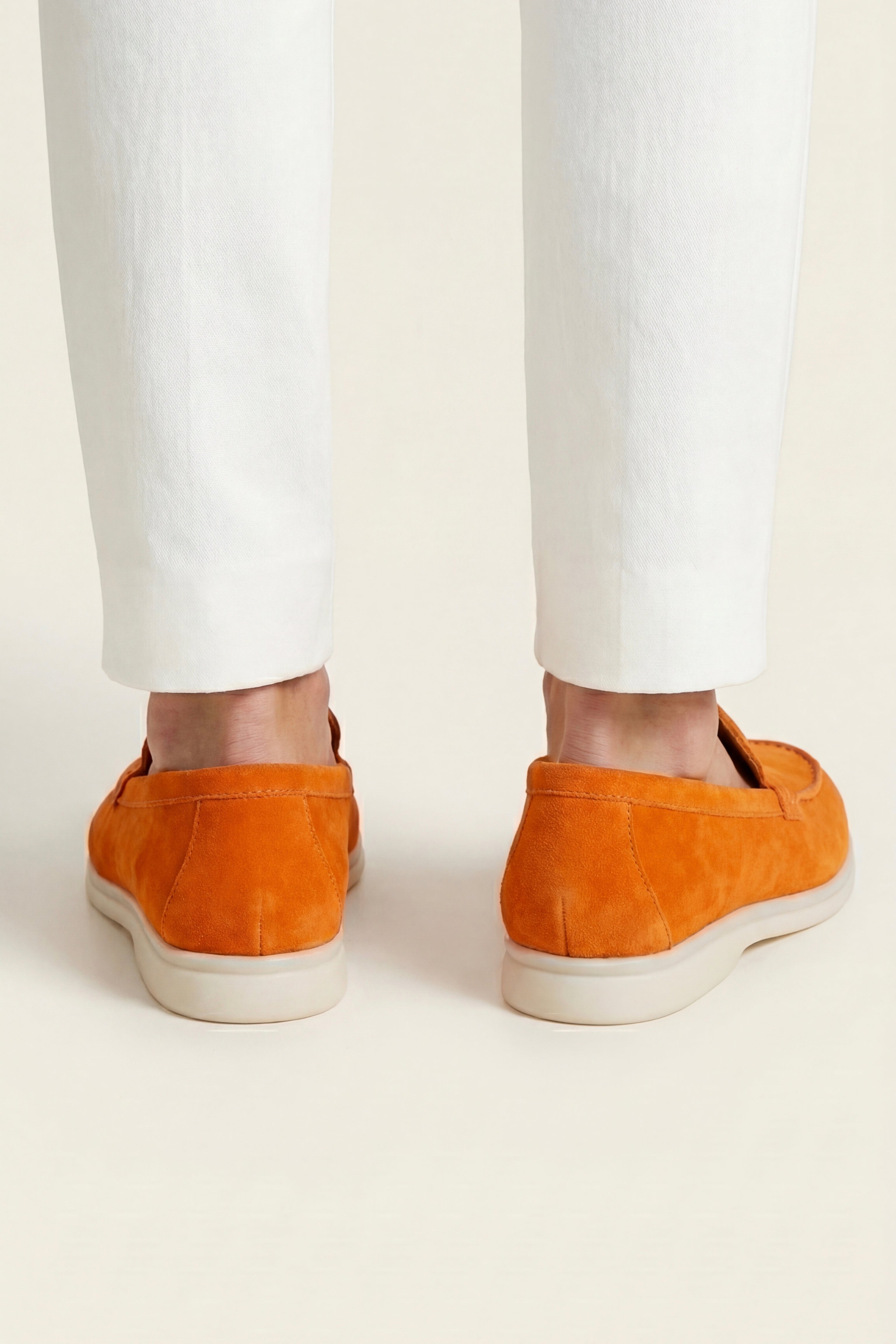 Milano Classic Loafer Suede Burnt Orange