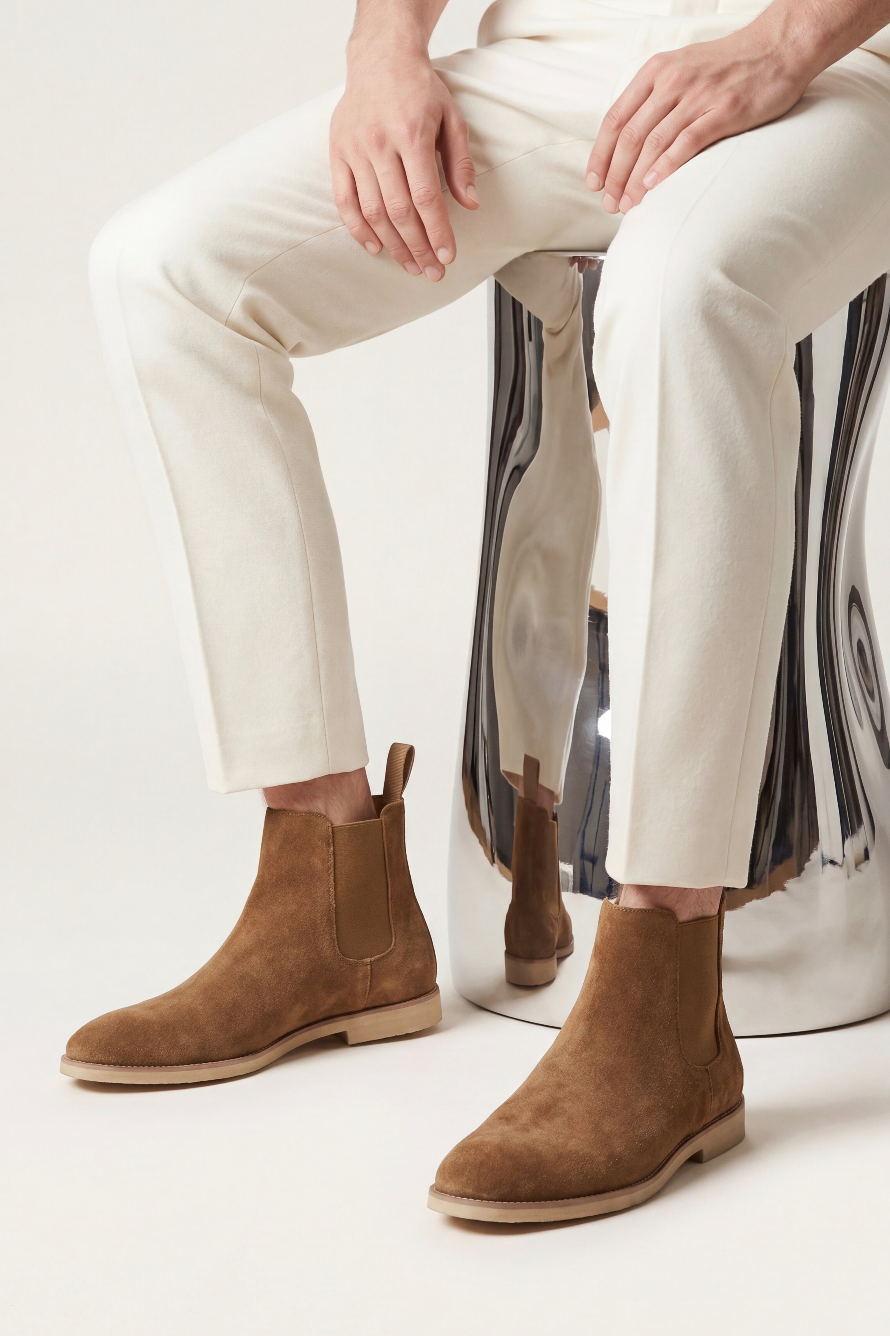 Cortina Suede Boot Camel Brown