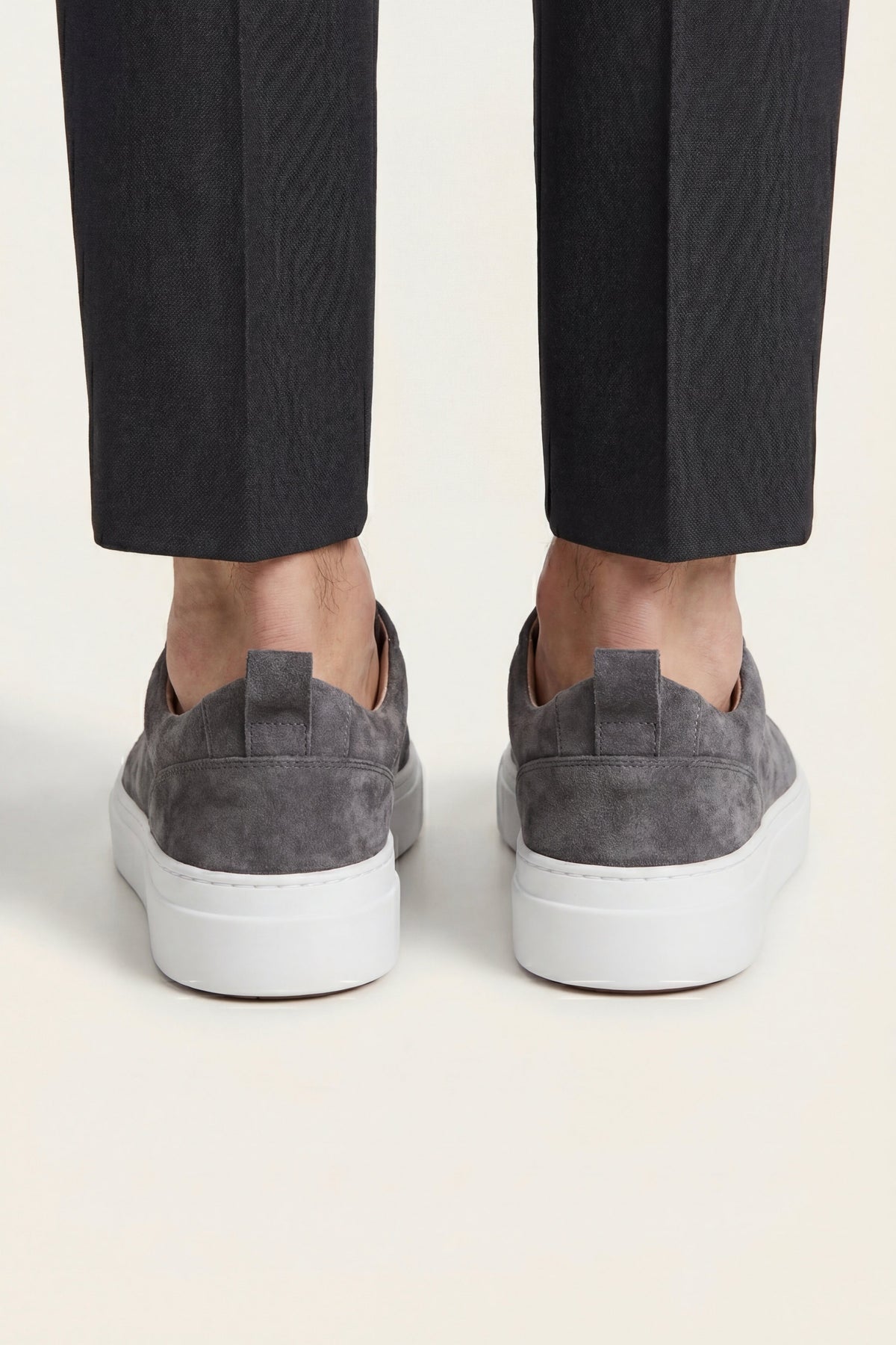 Ancona Suede Slip-On Dark Grey