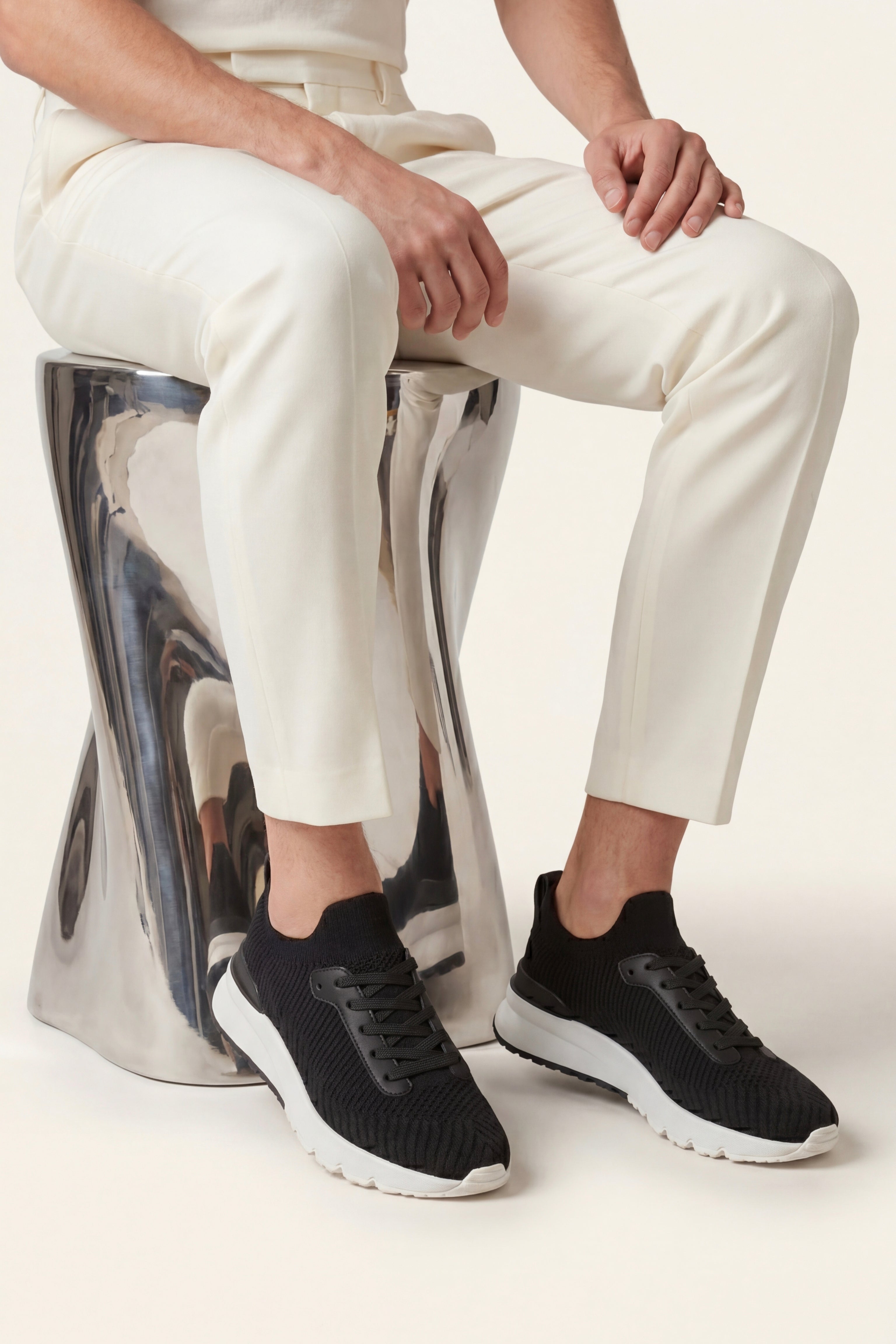 Vicenza Mesh Runner Black