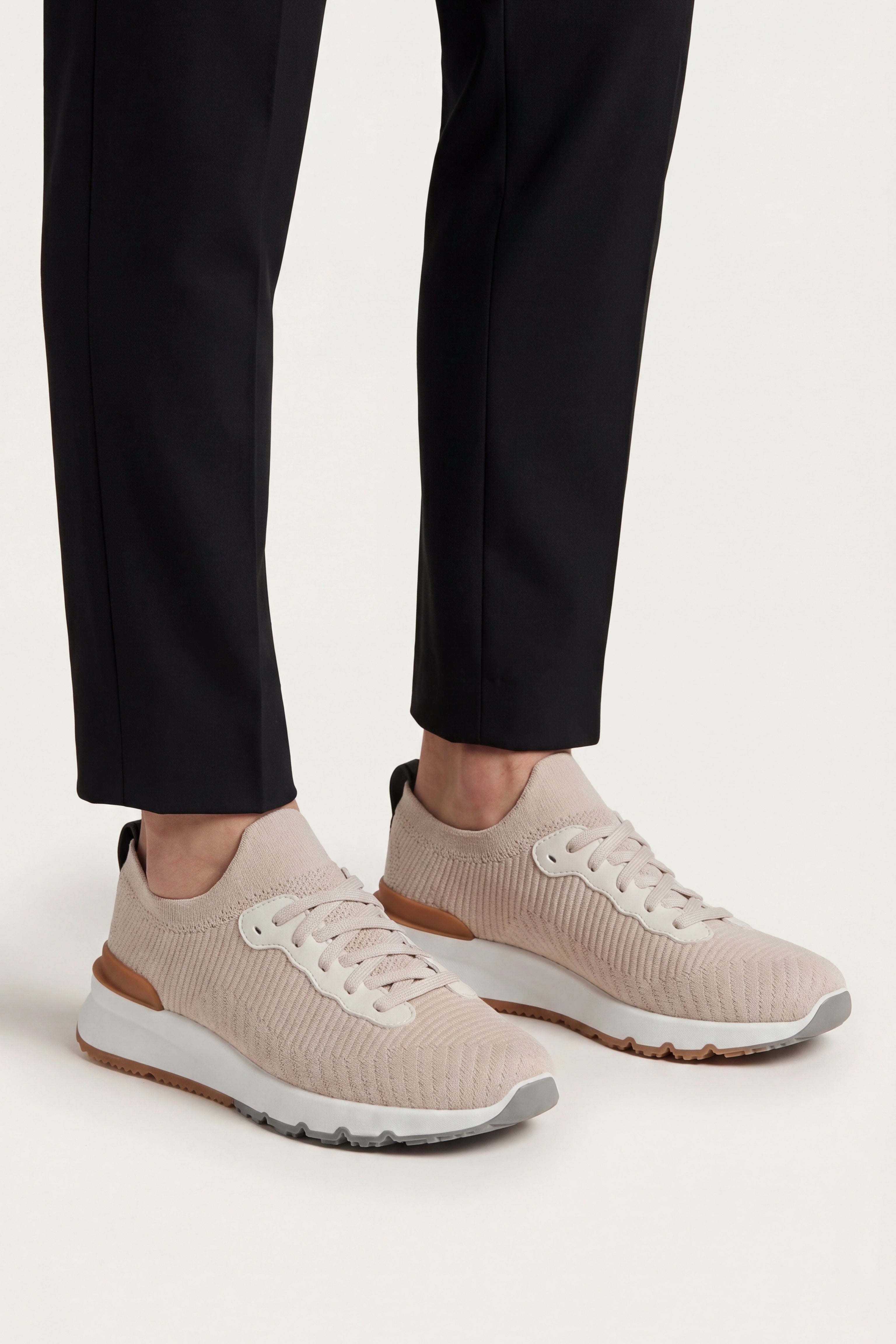 Vicenza Mesh Runner Sand Beige