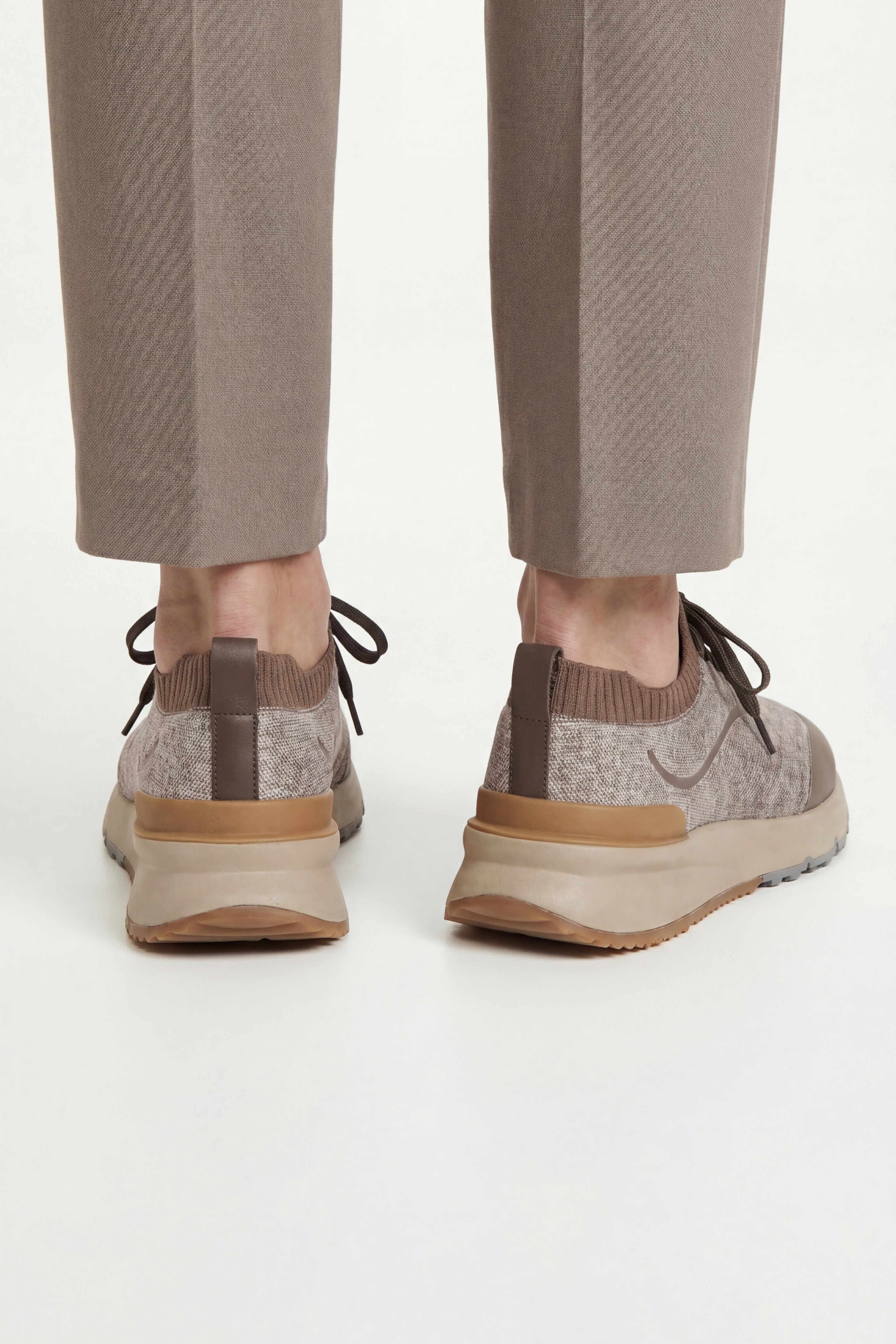 Firenze Knit Runner Taupe Brown